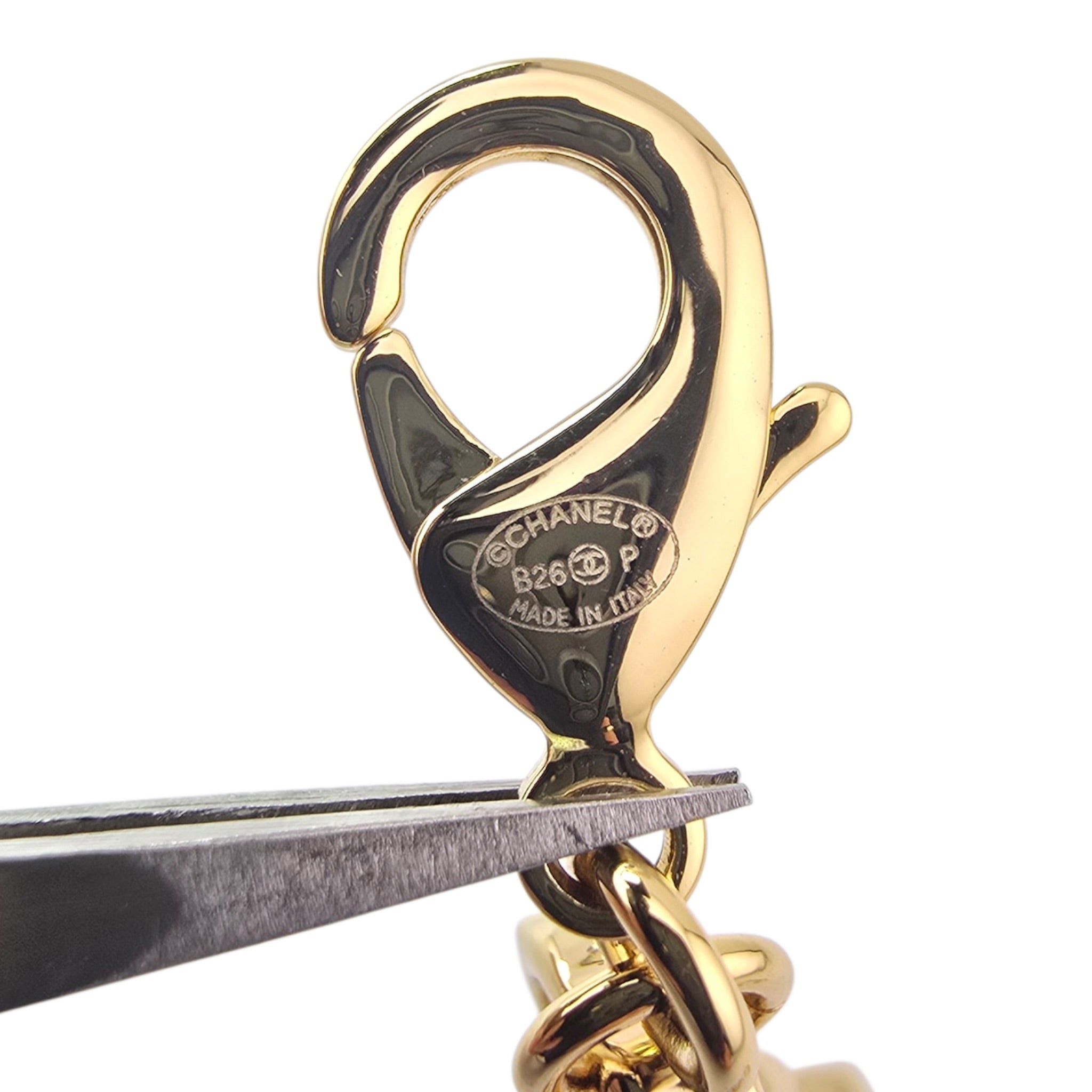 Chanel CC Silver Gold Metal Bracelet 2026 CHANEL
