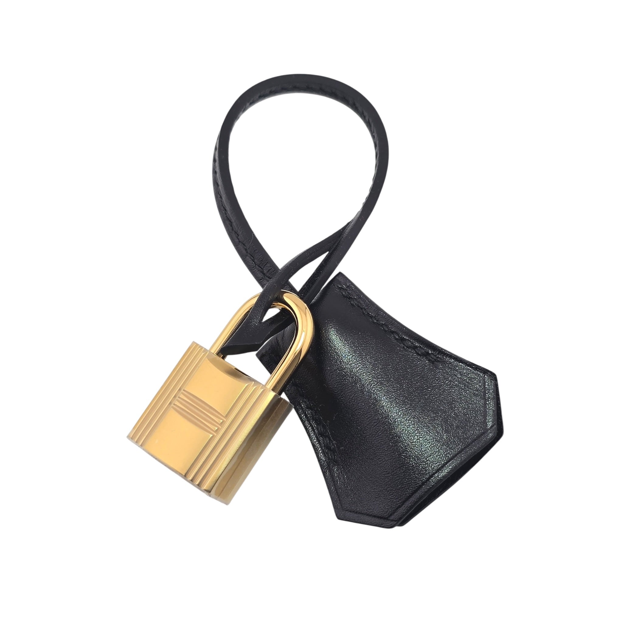 Hermès Birkin 25 Noir Box Leather Gold Hardware HERMES