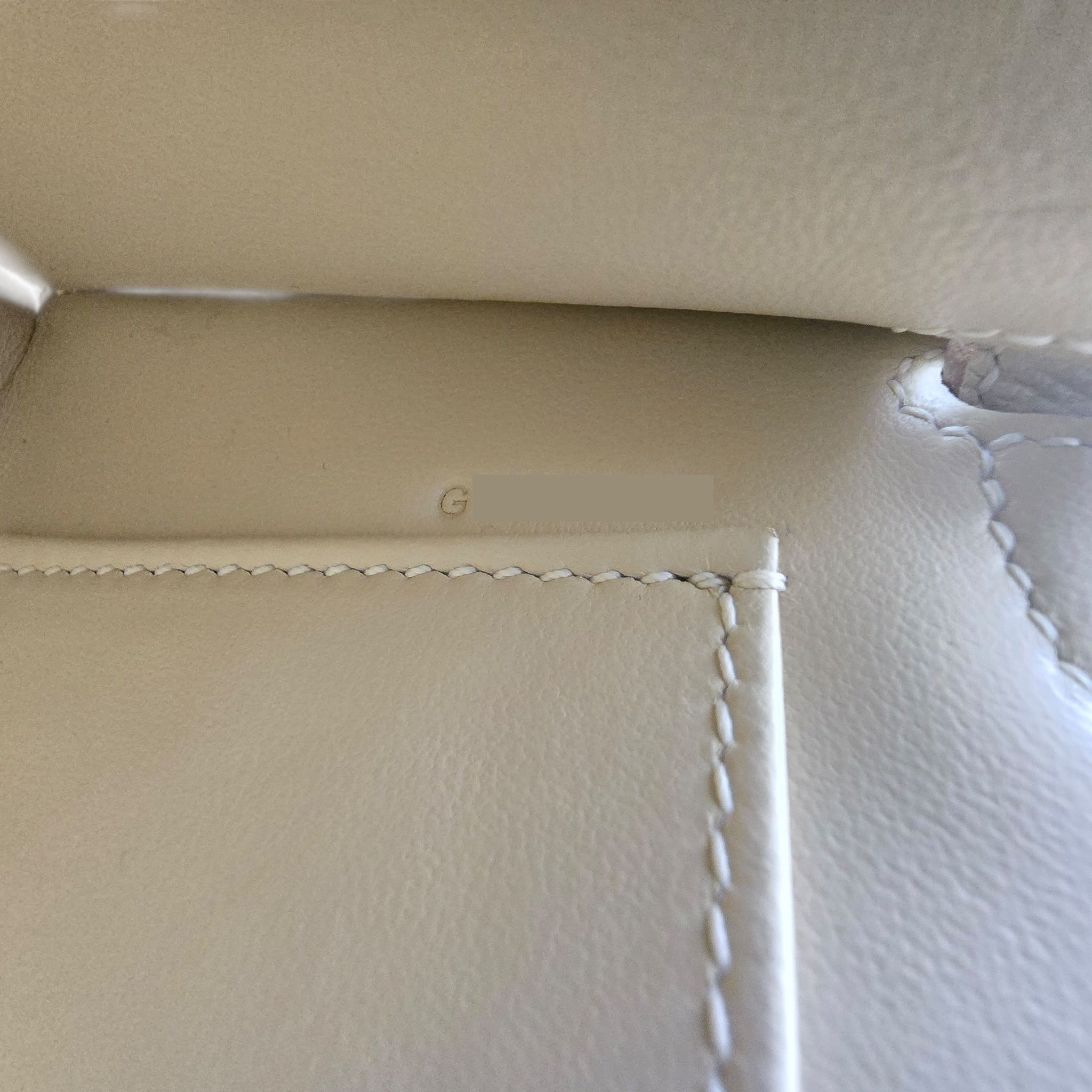 Hermes Mini Kelly II Epsom Craie Gold Hardware HERMES