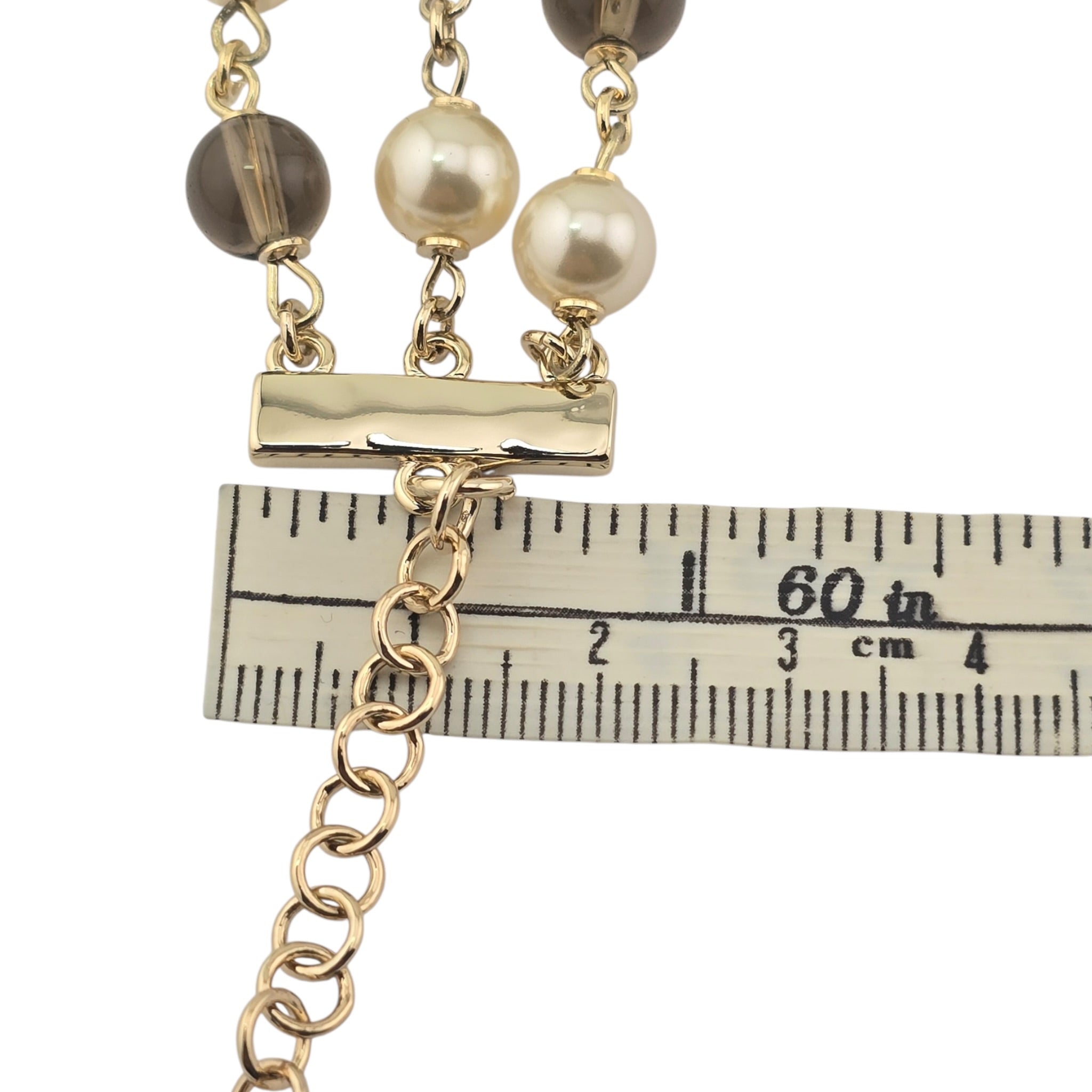 Chanel CC Sautoir Baroque Pearl Camellia Necklace 2024 CHANEL