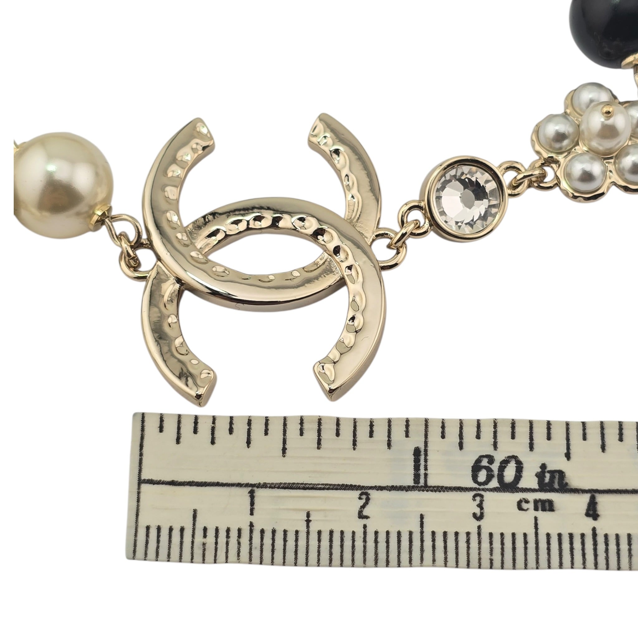 Chanel CC Sautoir Baroque Pearl Camellia Necklace 2024 CHANEL