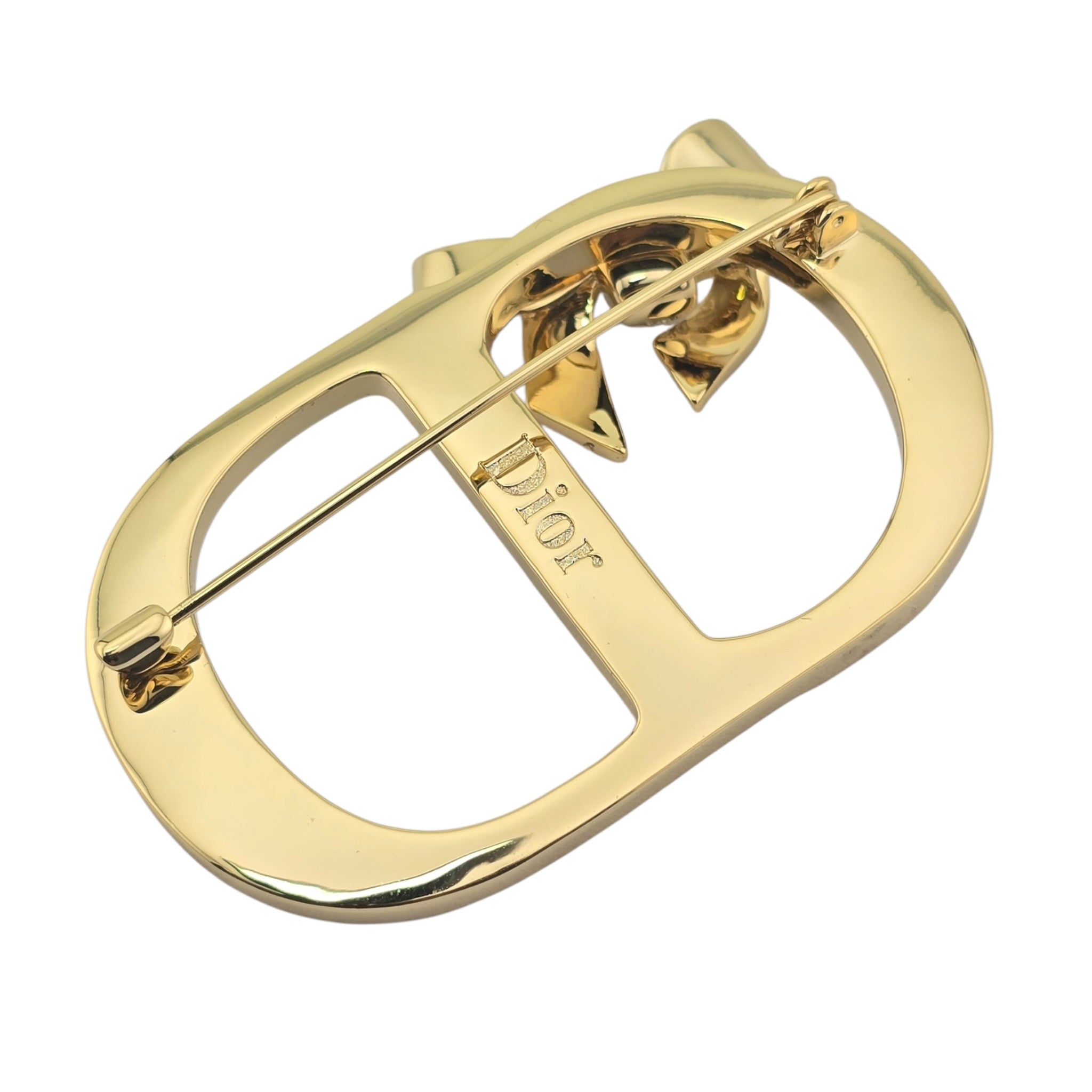 Dior Or – Dior Shiny Bow Brooch DIOR