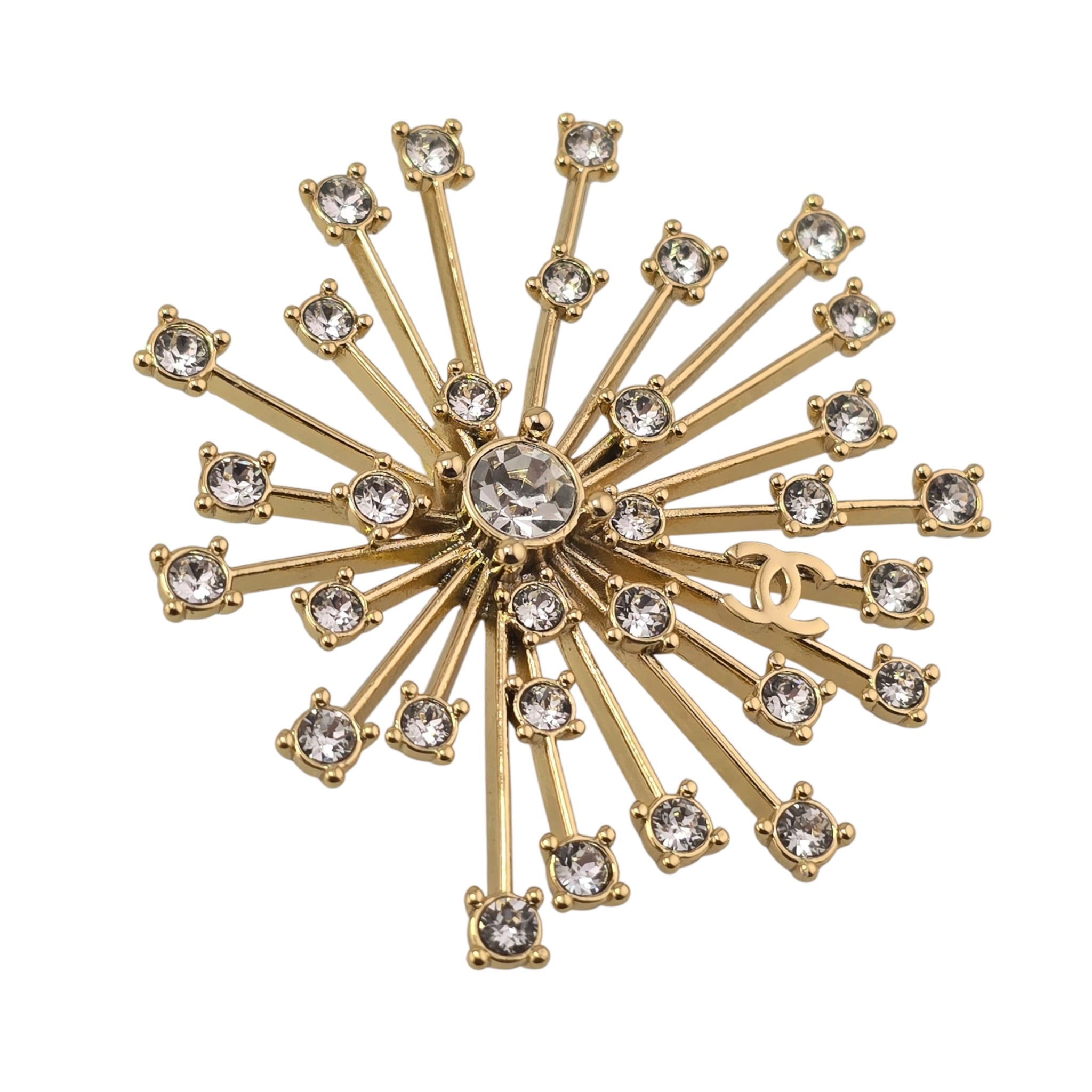 Chanel CC Stud Gold Earrings 2026 SS26 CHANEL