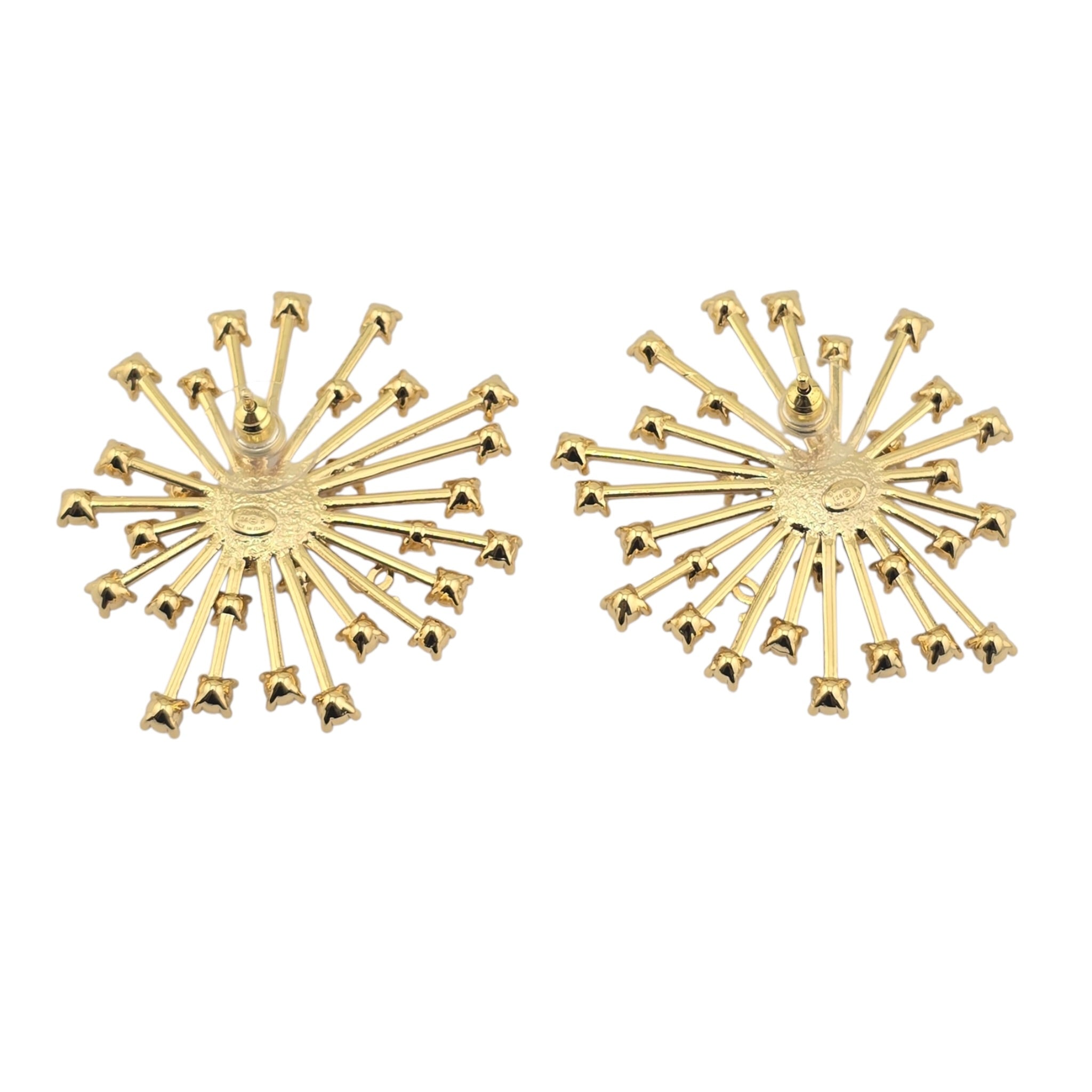 Chanel CC Stud Gold Earrings 2026 SS26 CHANEL