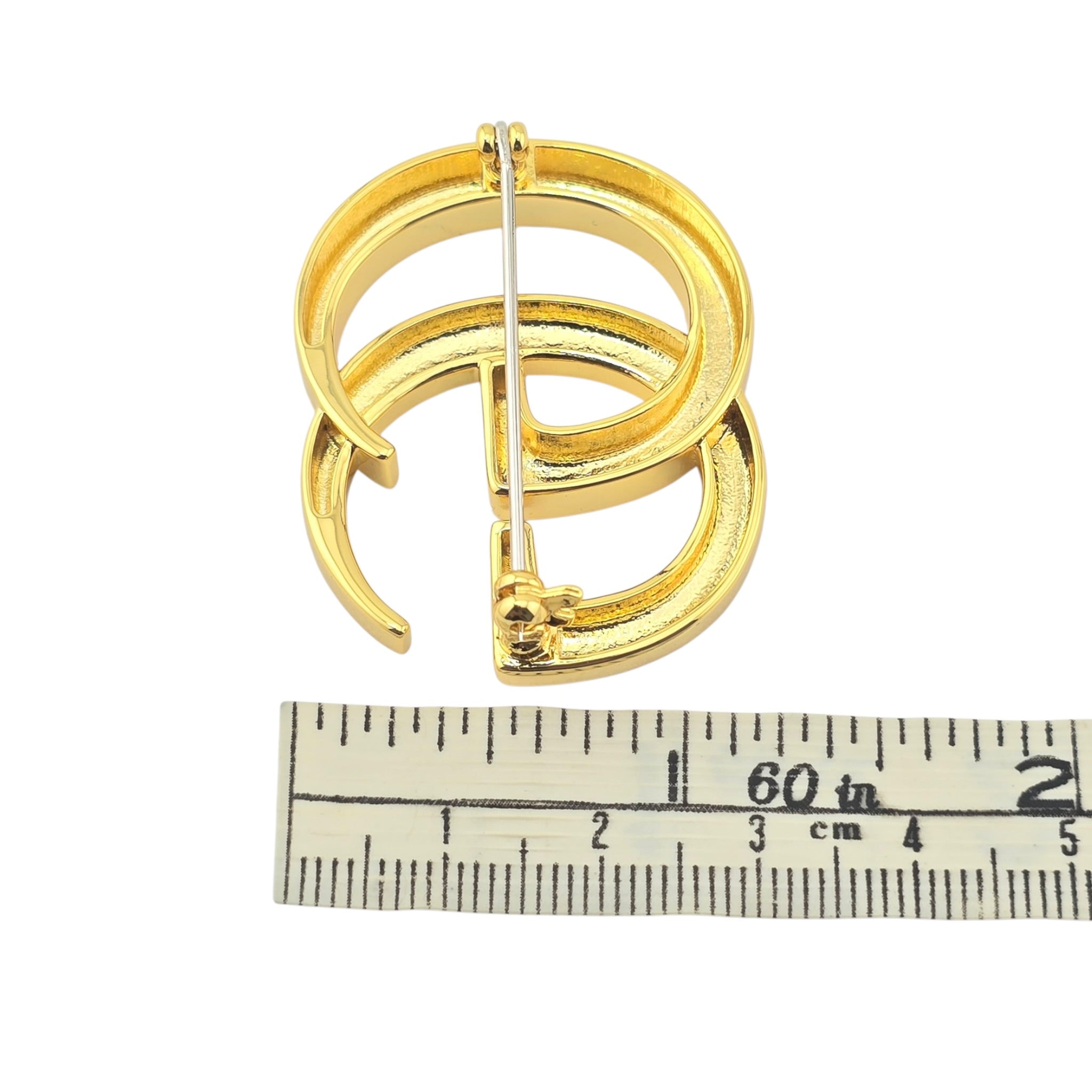GUCCI GG Marmont Gold Brooch GUCCI