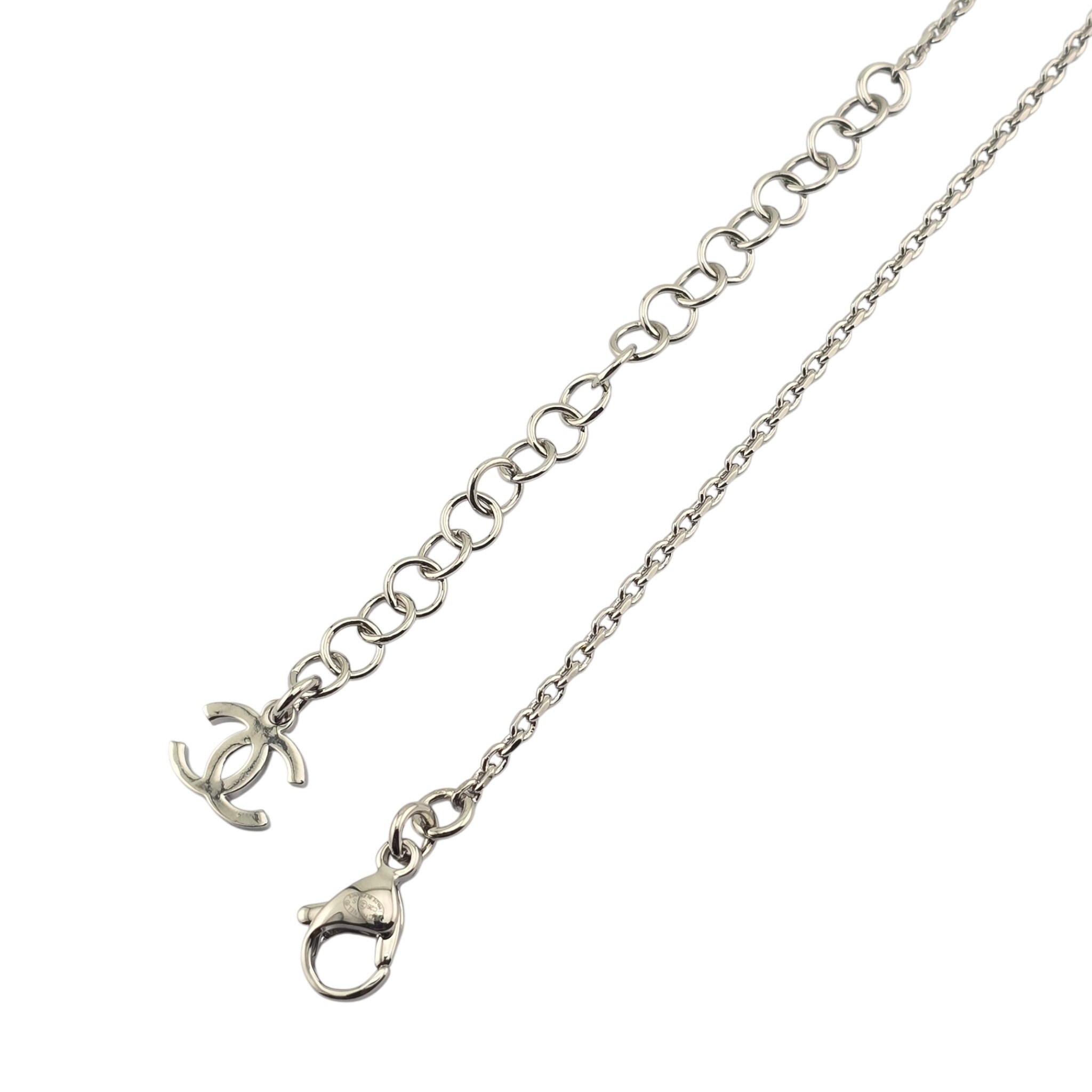 Chanel CC Metal Resin Strass Crystal Baby Chick Necklace 2026 CHANEL