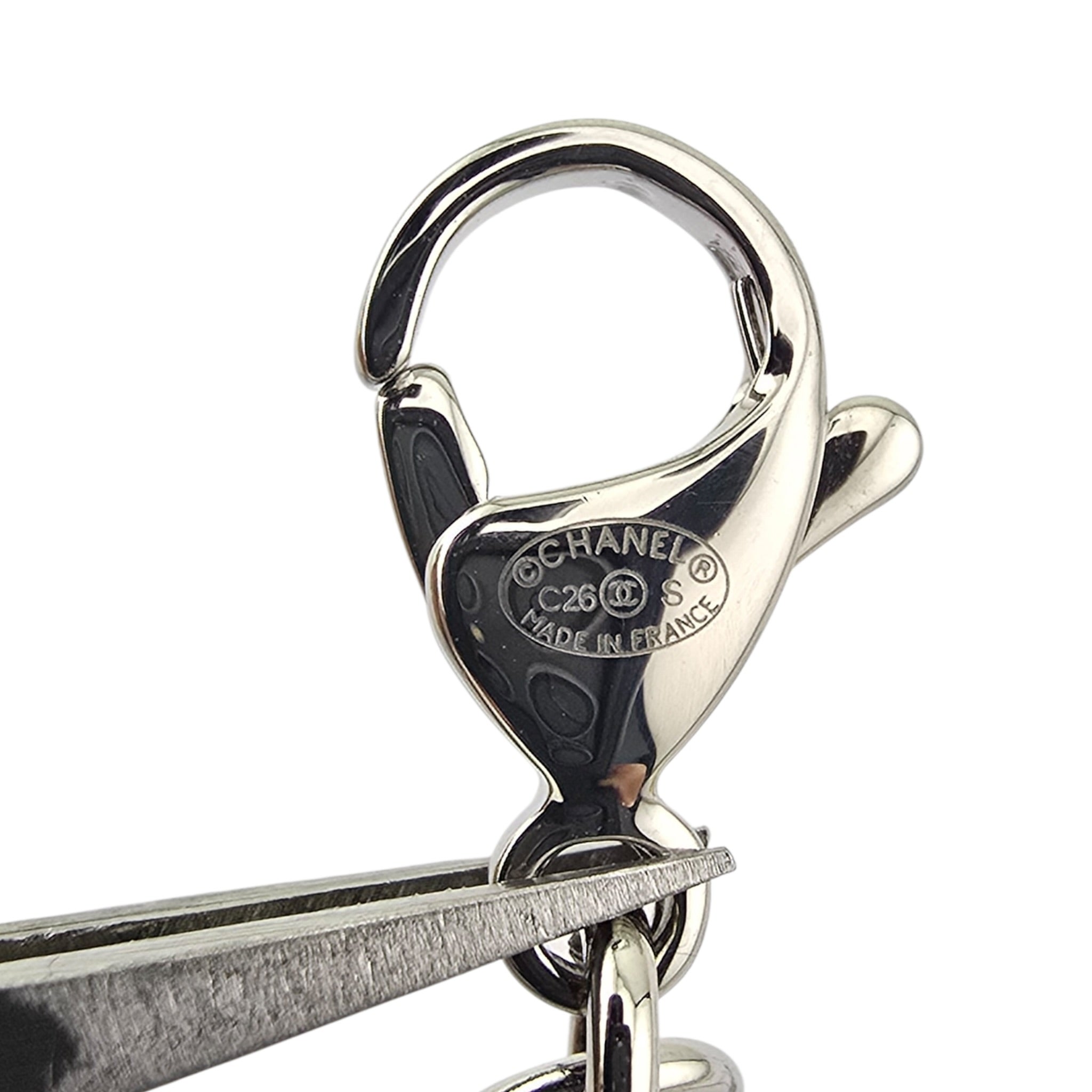Chanel CC Metal Resin Strass Crystal Baby Chick Necklace 2026 CHANEL