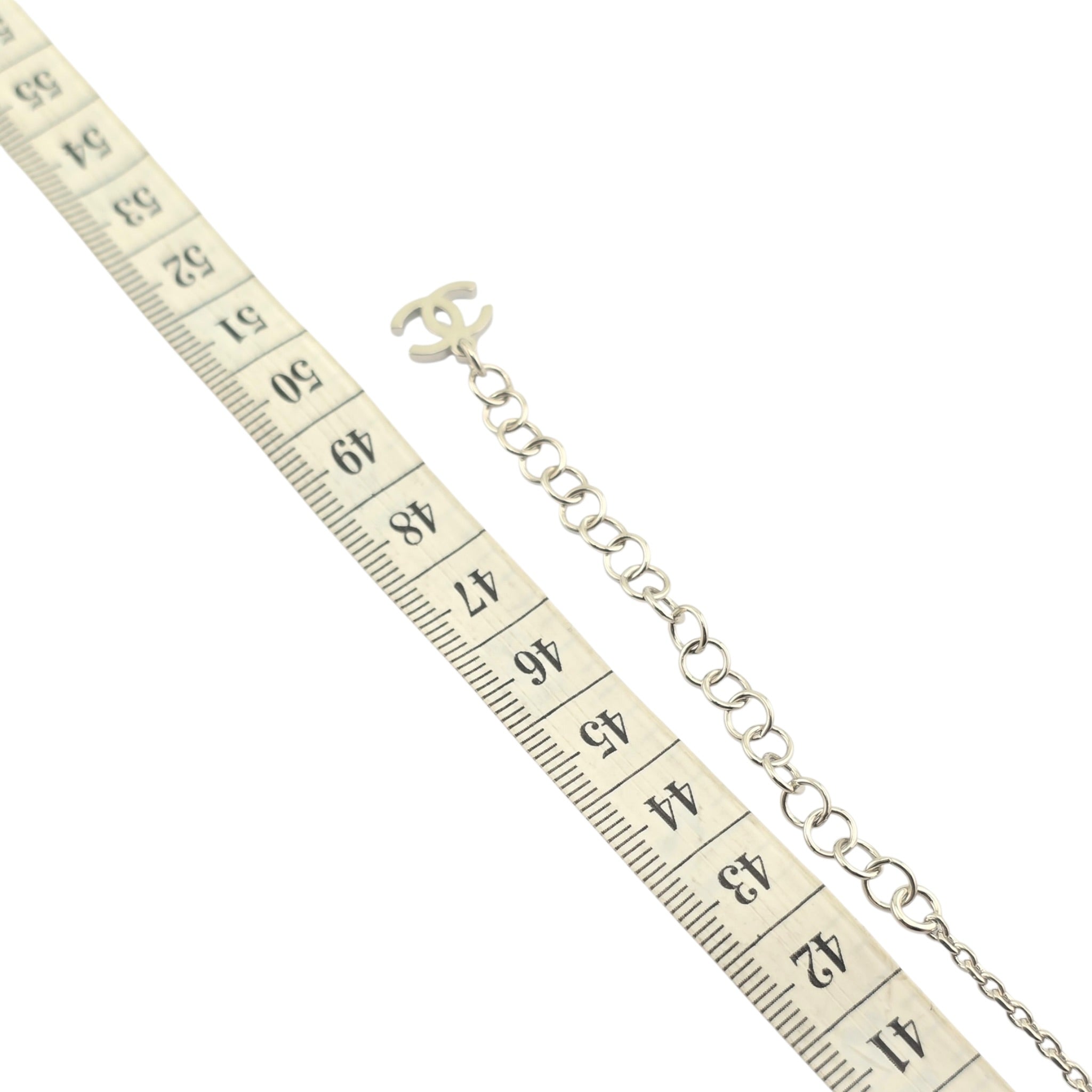 Chanel CC Metal Resin Strass Crystal Baby Chick Necklace 2026 CHANEL