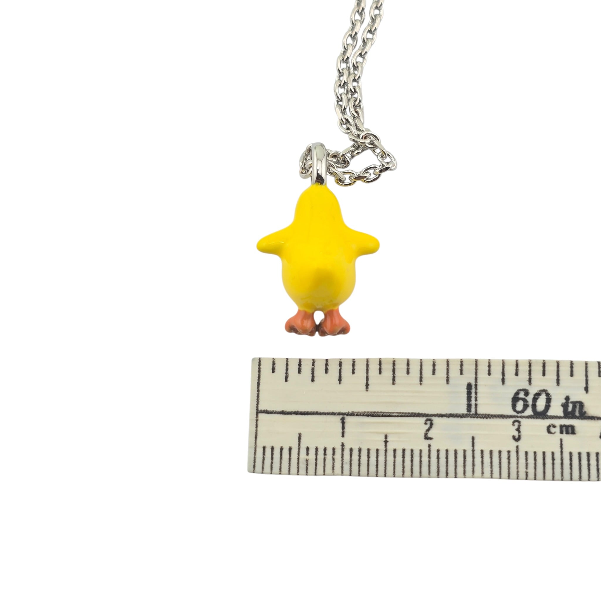 Chanel CC Metal Resin Strass Crystal Baby Chick Necklace 2026 CHANEL