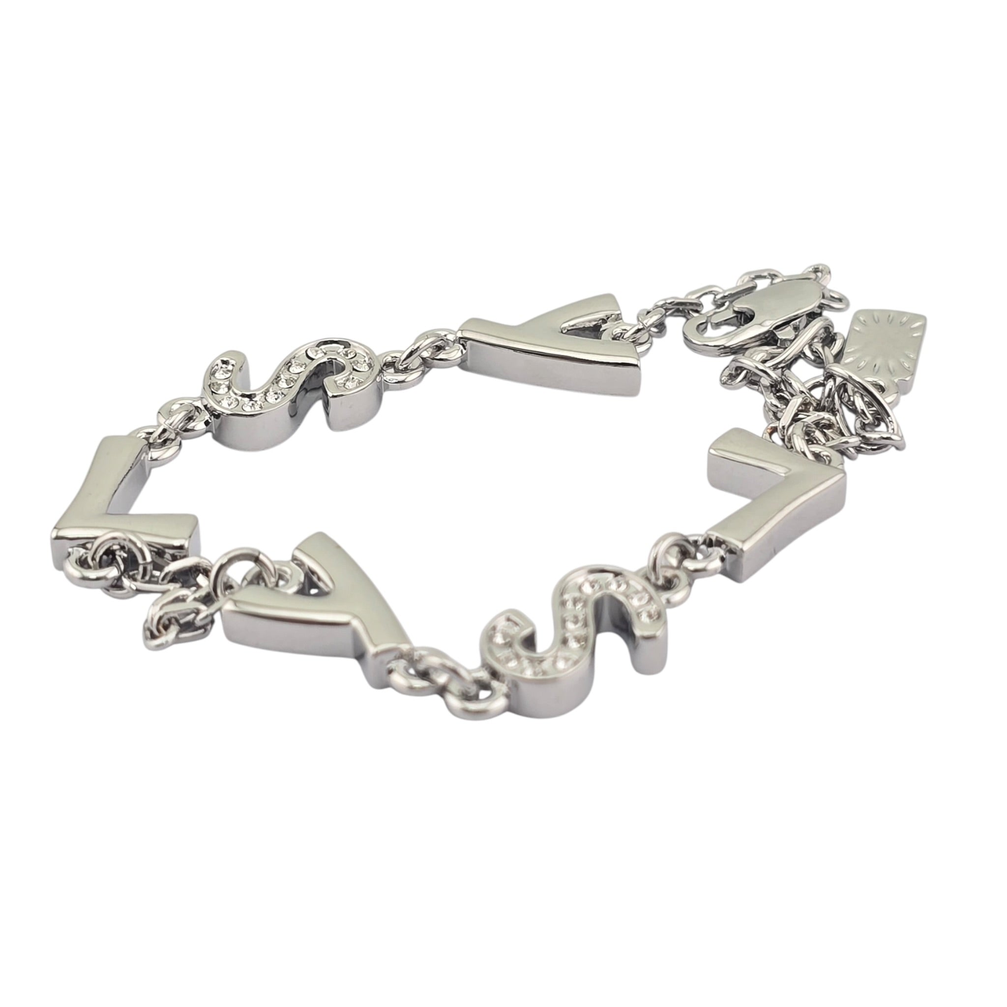 YSL Saint Laurent Silver Bracelet SAINT LAURENT