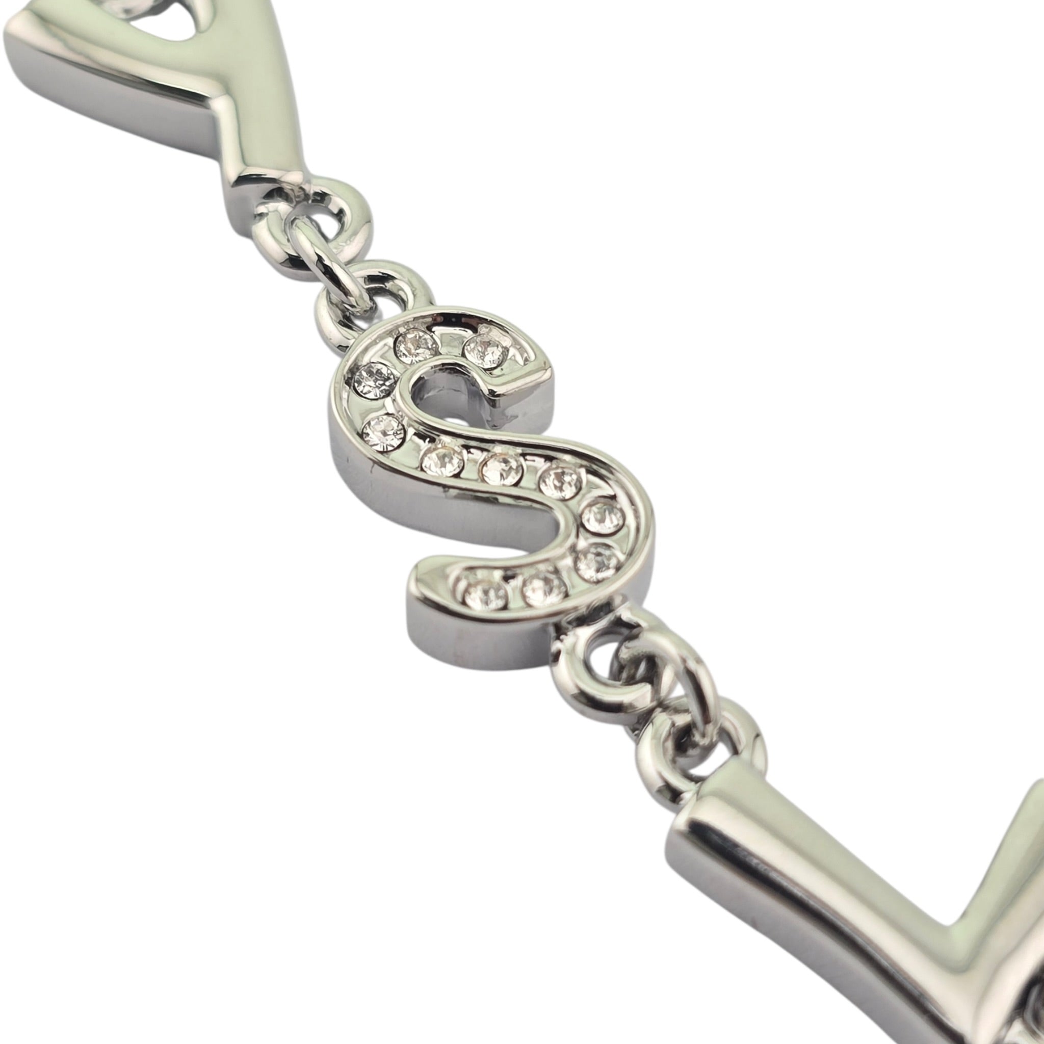 YSL Saint Laurent Silver Bracelet SAINT LAURENT