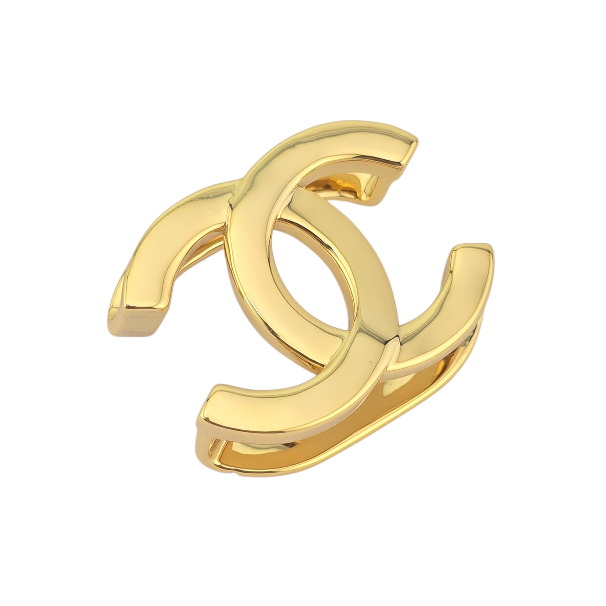 Chanel CC Gold Scarf Ring 2026 CHANEL