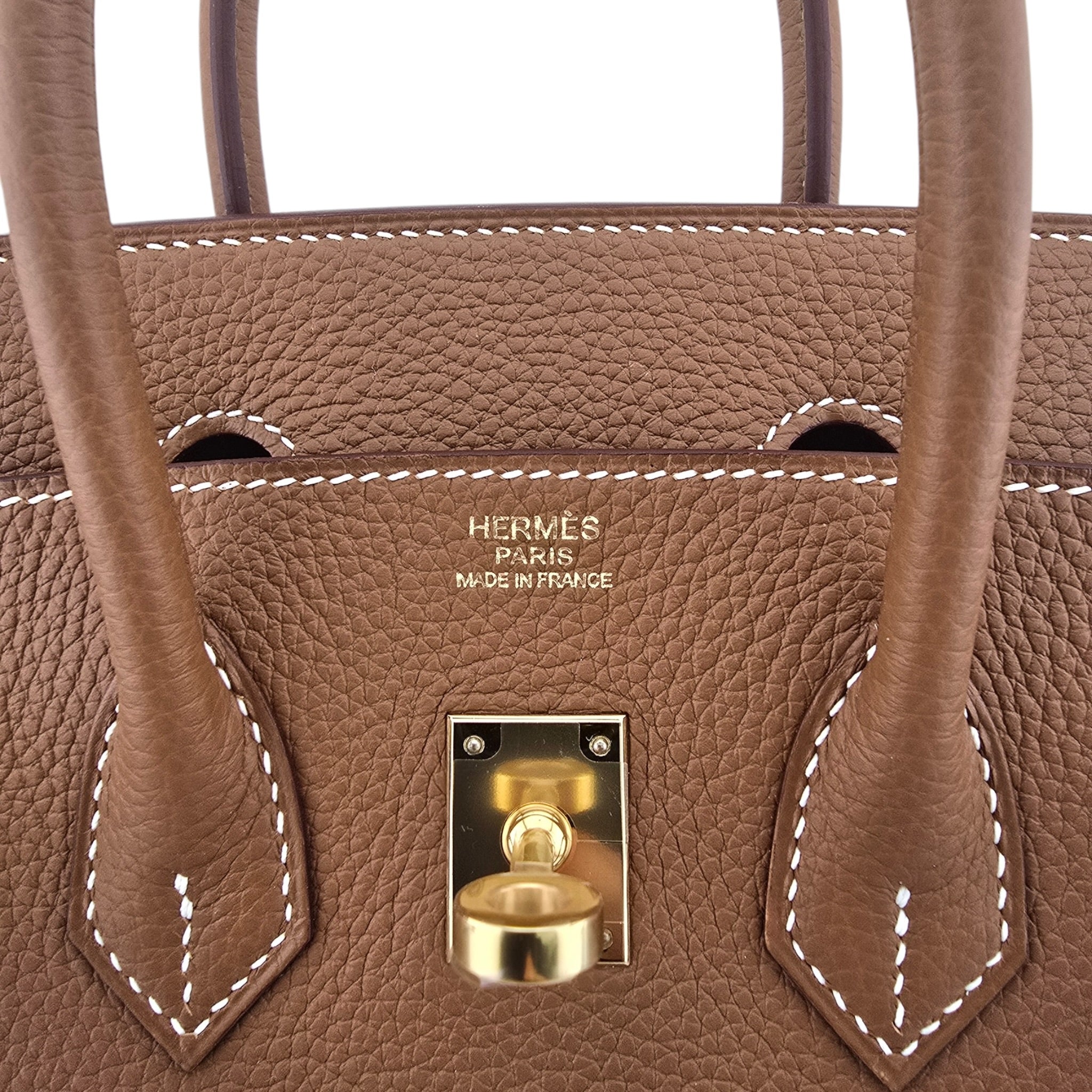 Hermès Birkin 25 Gold Togo Gold Hardware HERMES