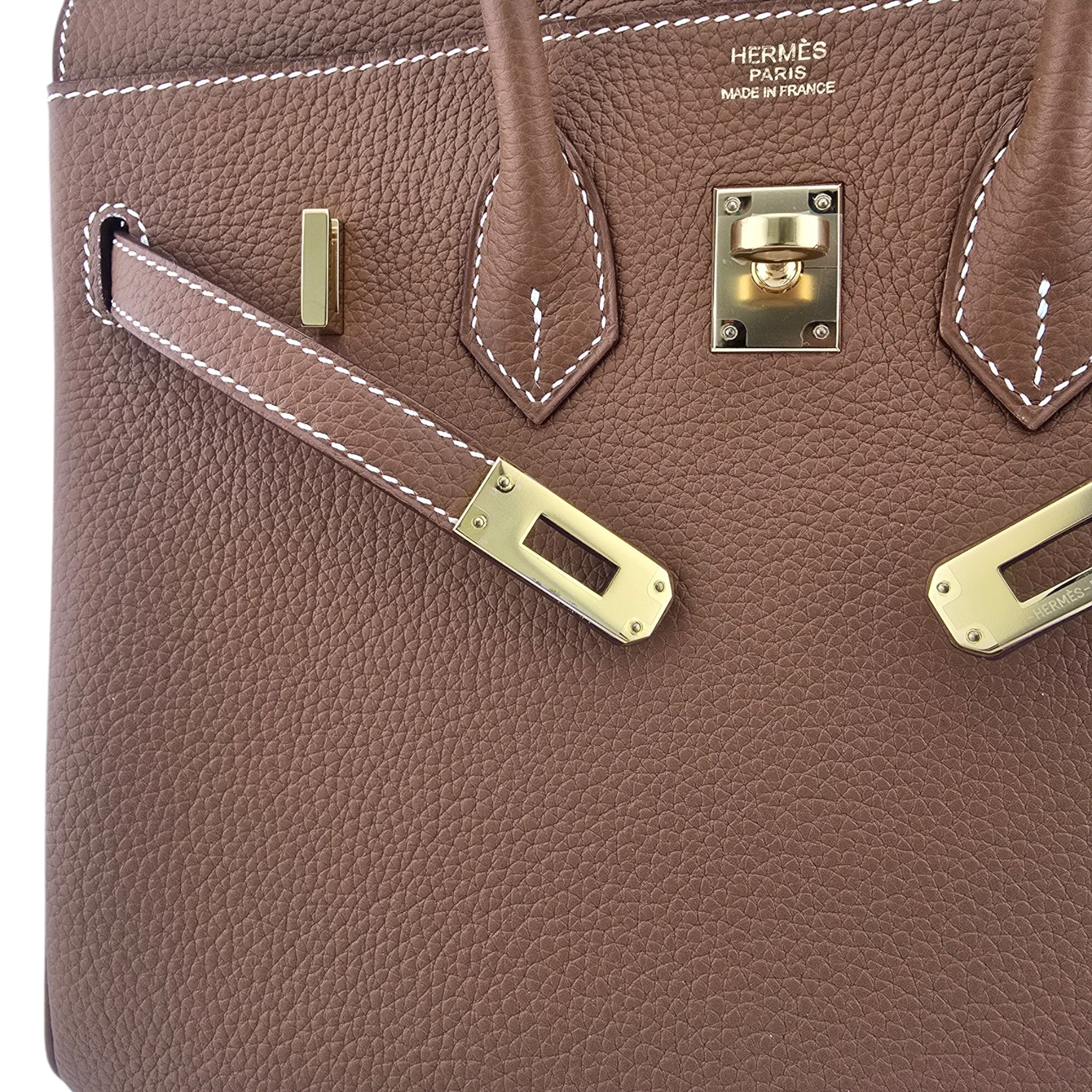 Hermès Birkin 25 Gold Togo Gold Hardware HERMES