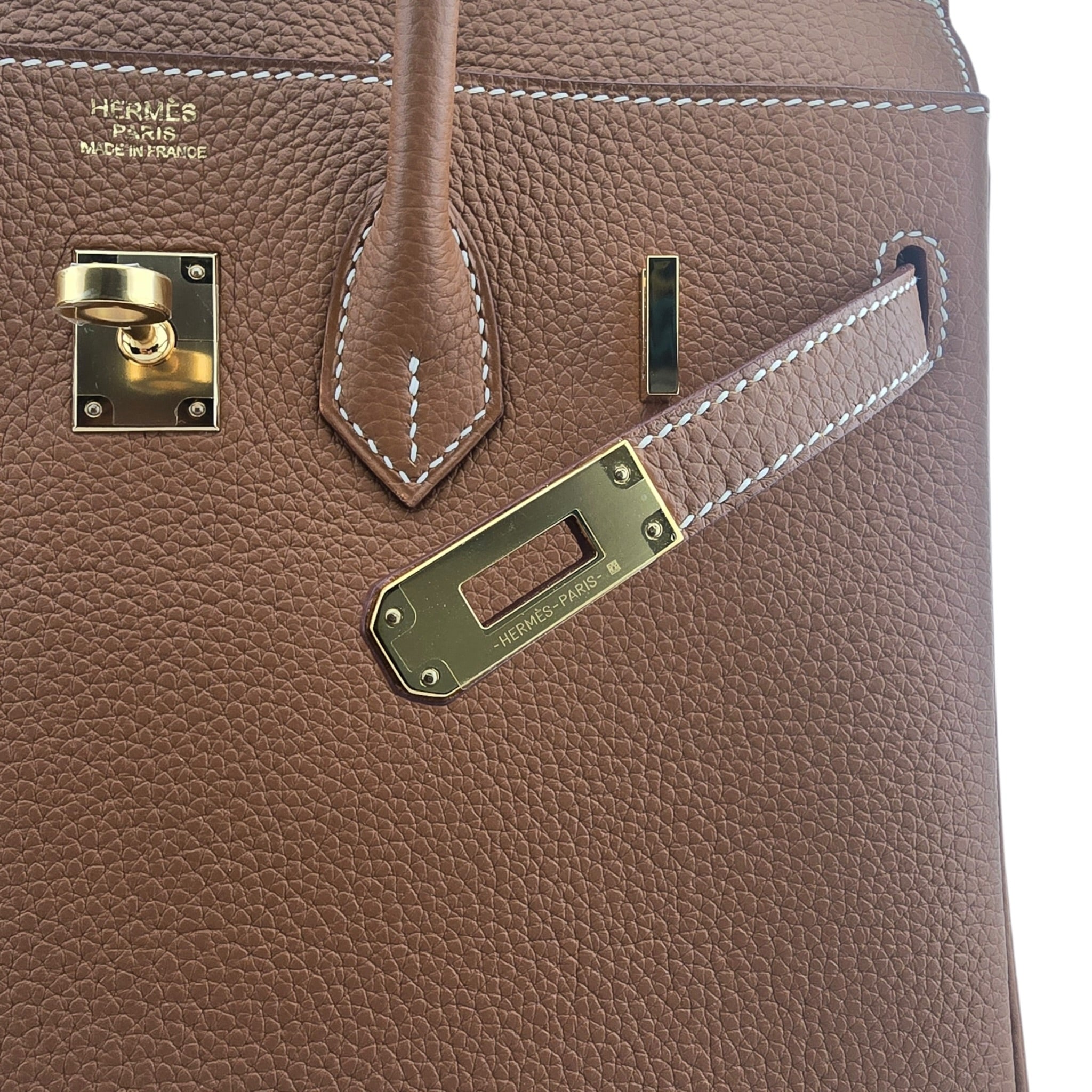 Hermès Birkin 25 Gold Togo Gold Hardware HERMES