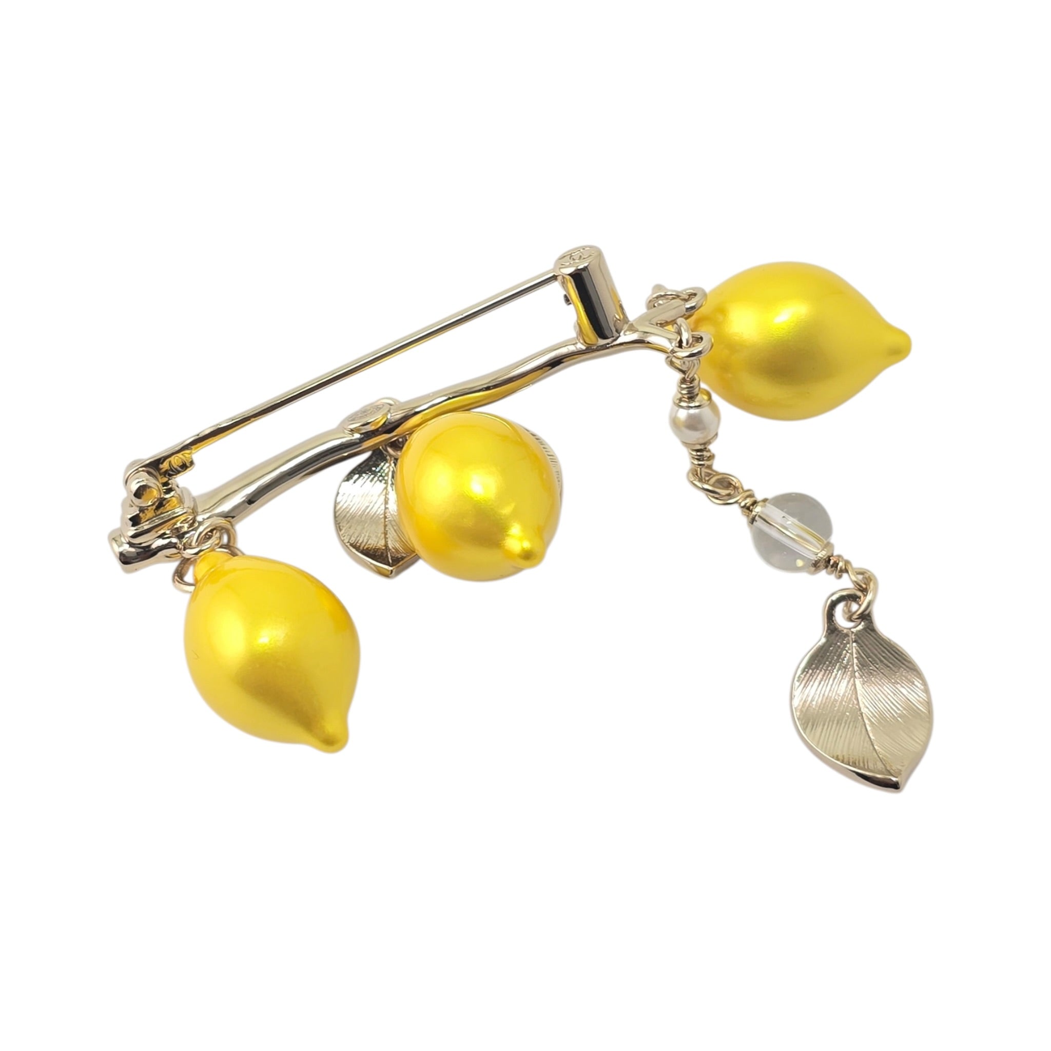 Chanel CC Lemons Brooch 2026 CHANEL
