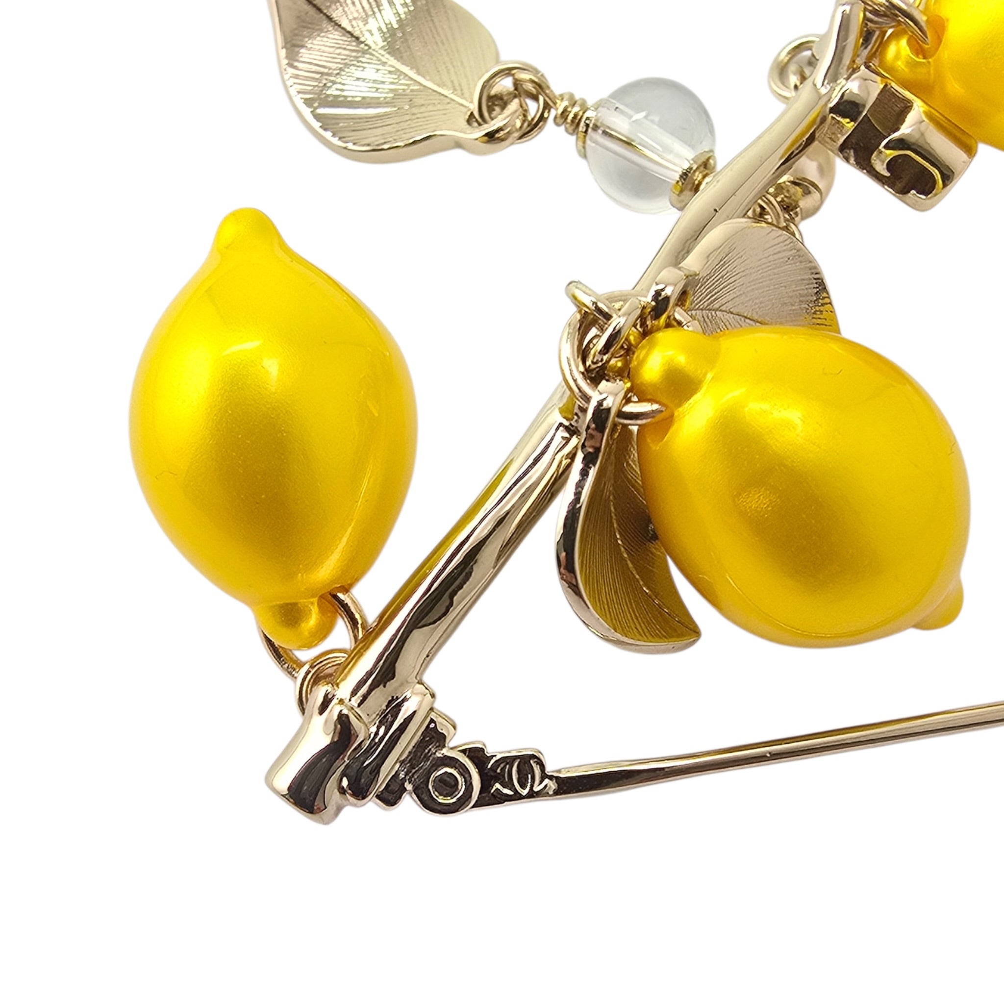 Chanel CC Lemons Brooch 2026 CHANEL