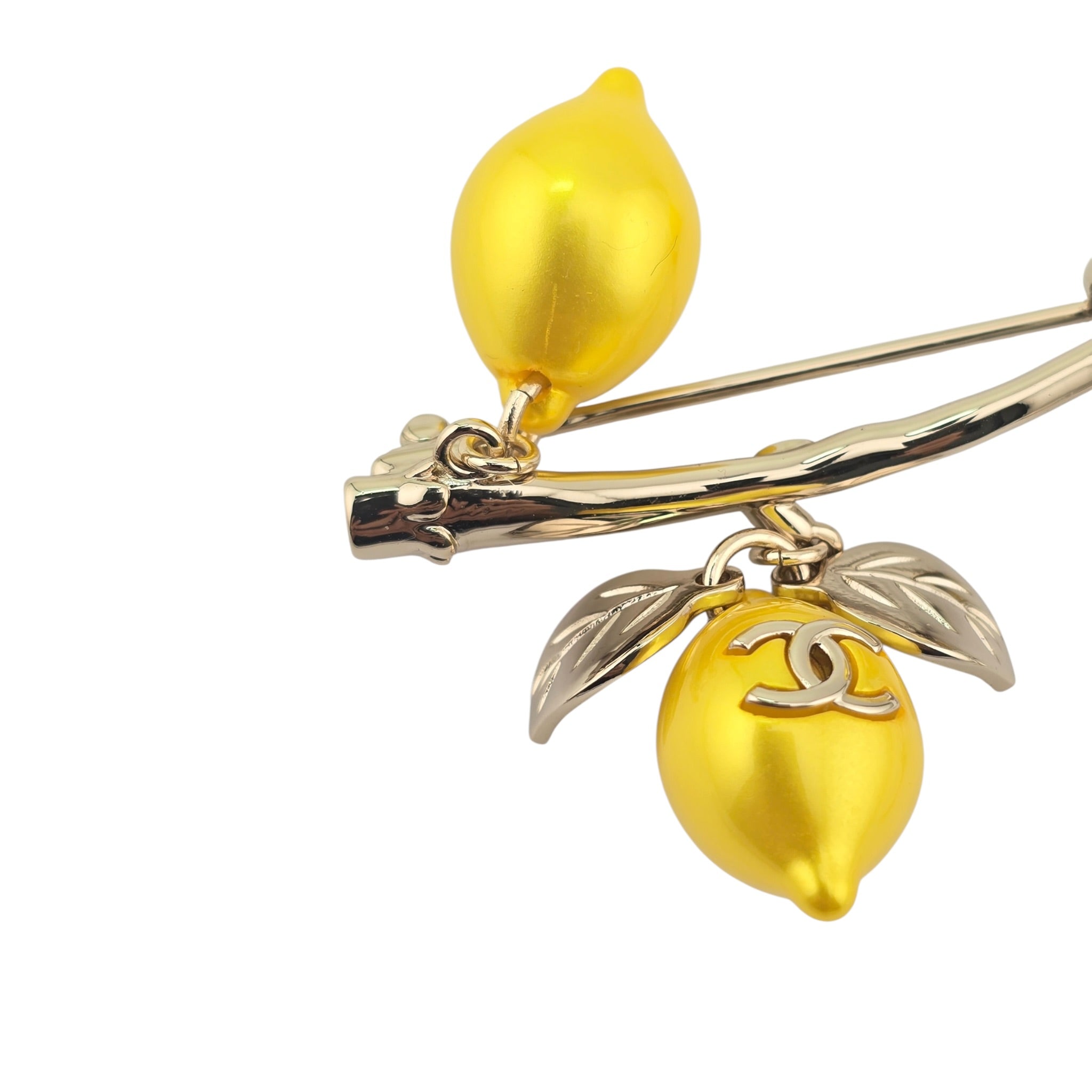 Chanel CC Lemons Brooch 2026 CHANEL