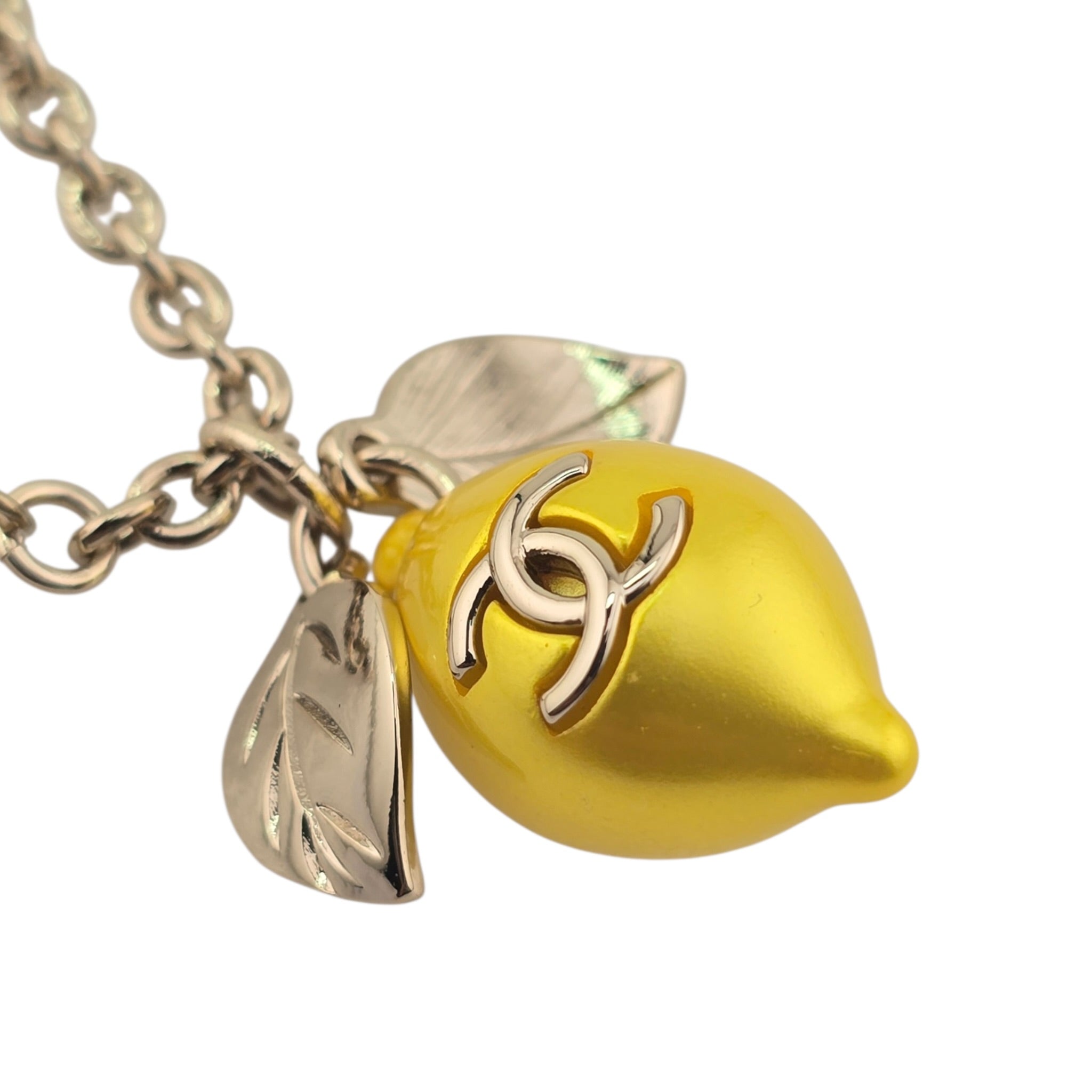Chanel CC Lemon Pendant Necklace 2026 CHANEL