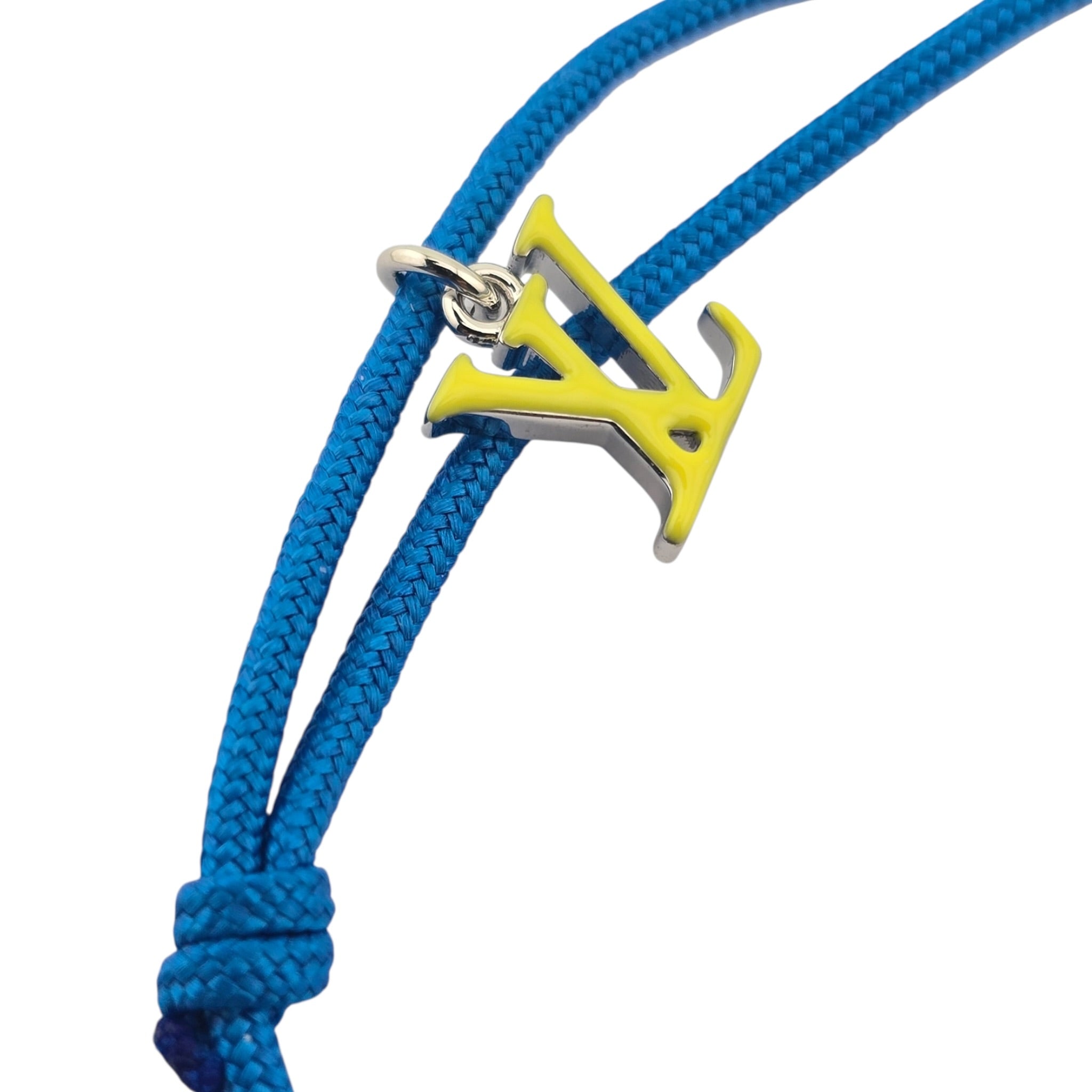 Louis Vuitton LV Monogram Stesia Cordon Bracelet - Blue LOUIS VUITTON