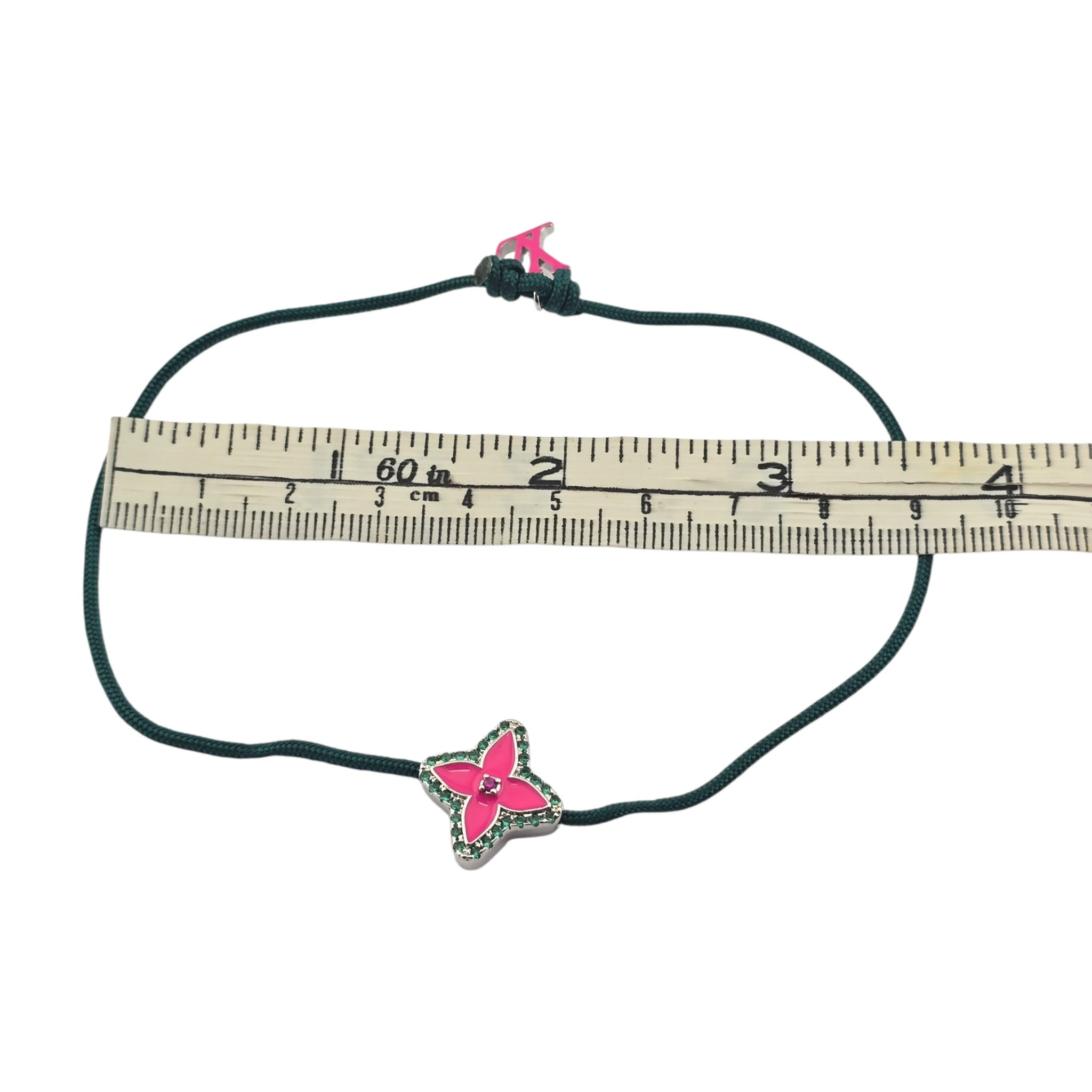 Louis Vuitton LV Monogram Stesia Cordon Bracelet - Green LOUIS VUITTON