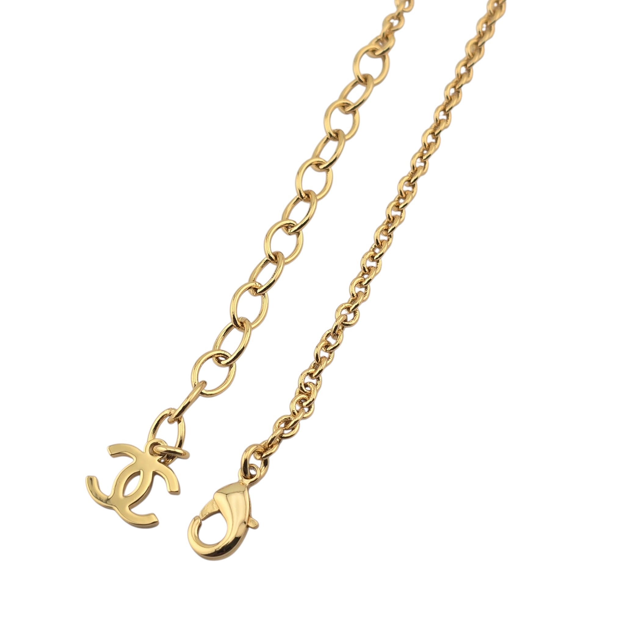 Chanel CC Gold Multicoloured Choker 2026 CHANEL