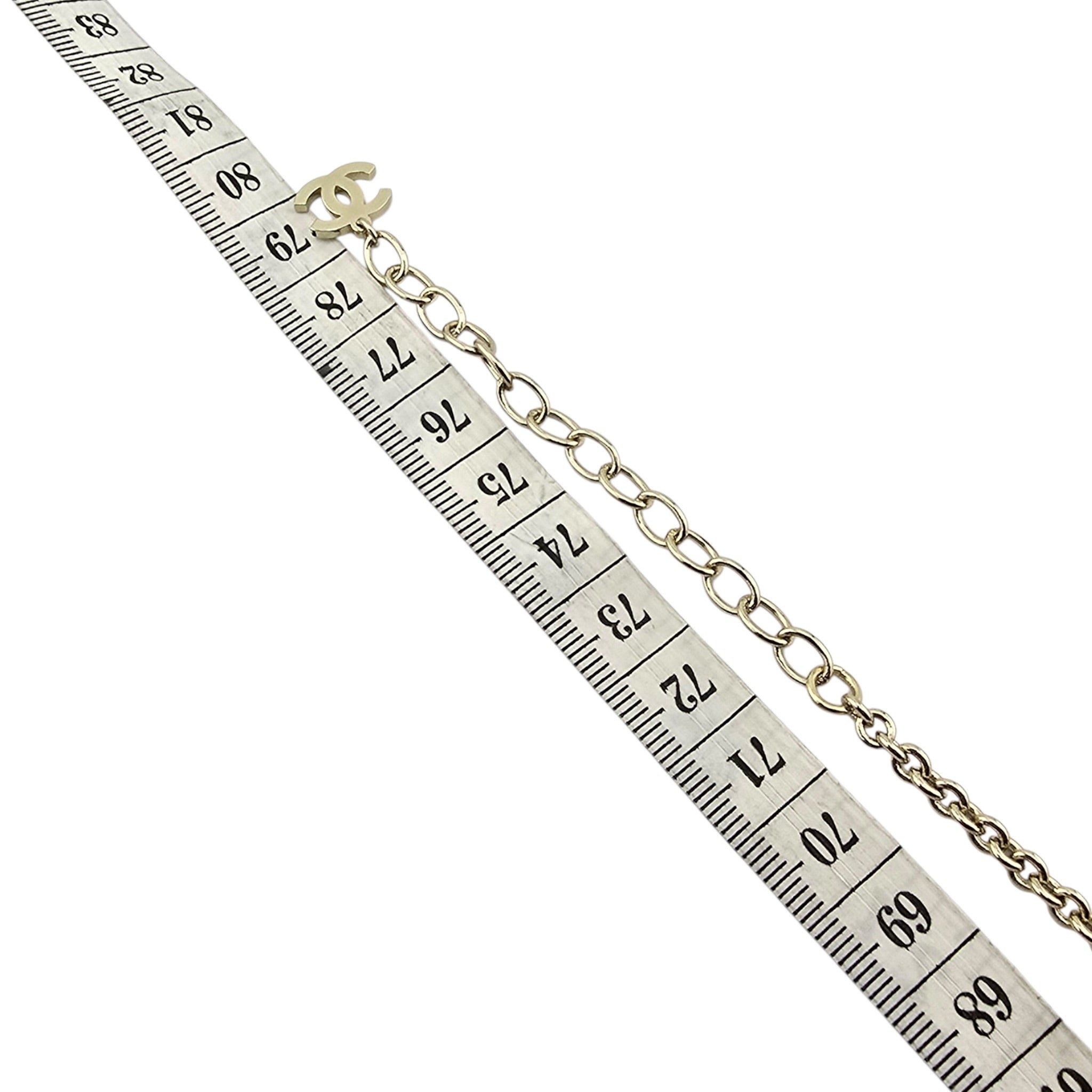 Chanel CC Long Layered Necklace 2025 CHANEL