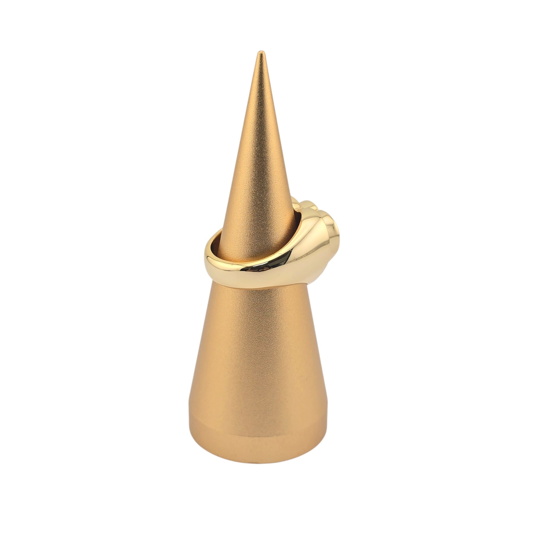 Chanel CC Black Heart Gold Ring 2026 CHANEL