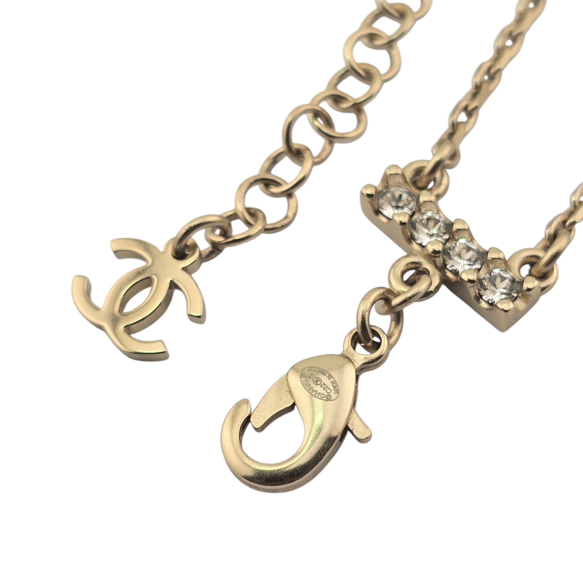 Chanel CC Gold Pendant Choker 2022 CHANEL