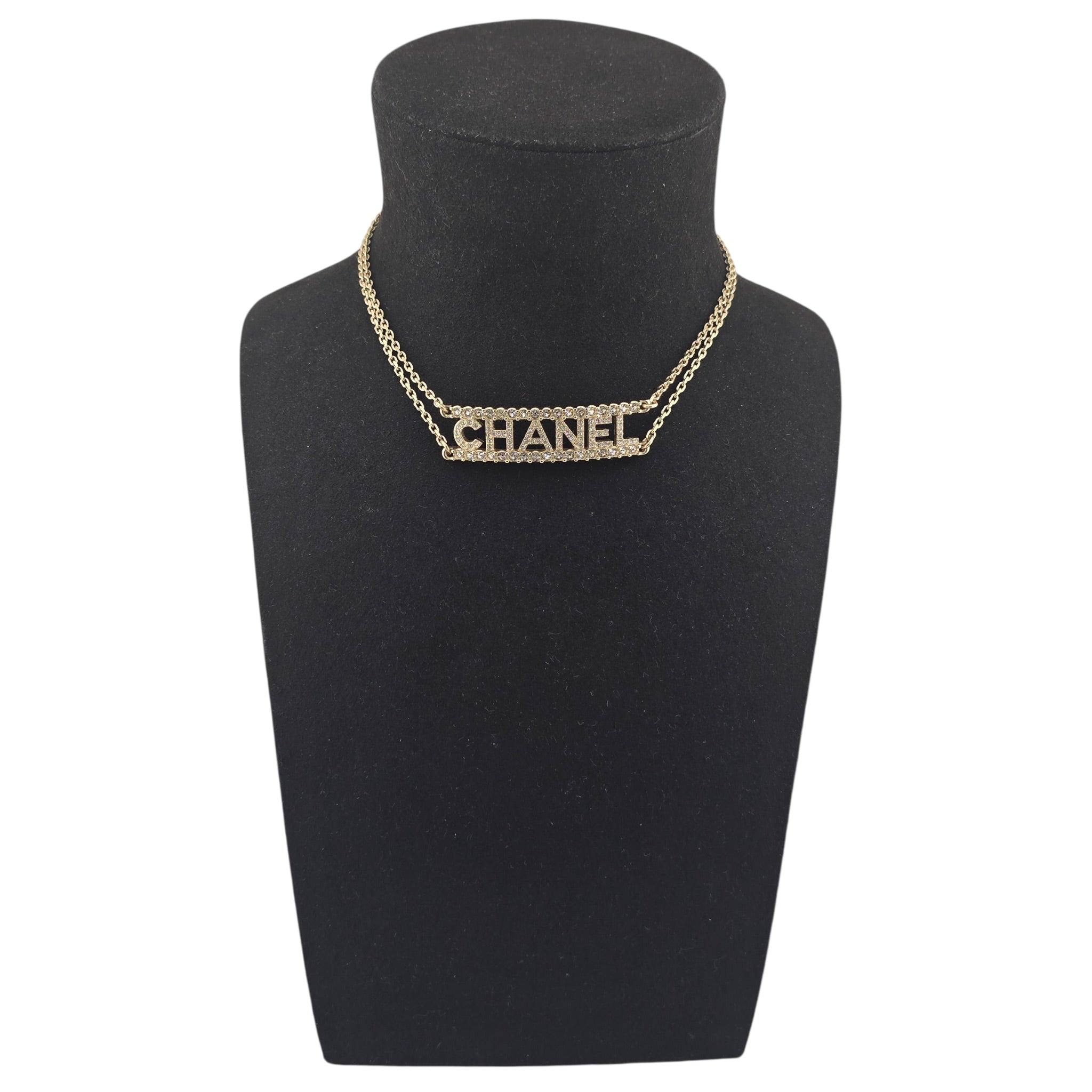 Chanel CC Gold Pendant Choker 2022 CHANEL