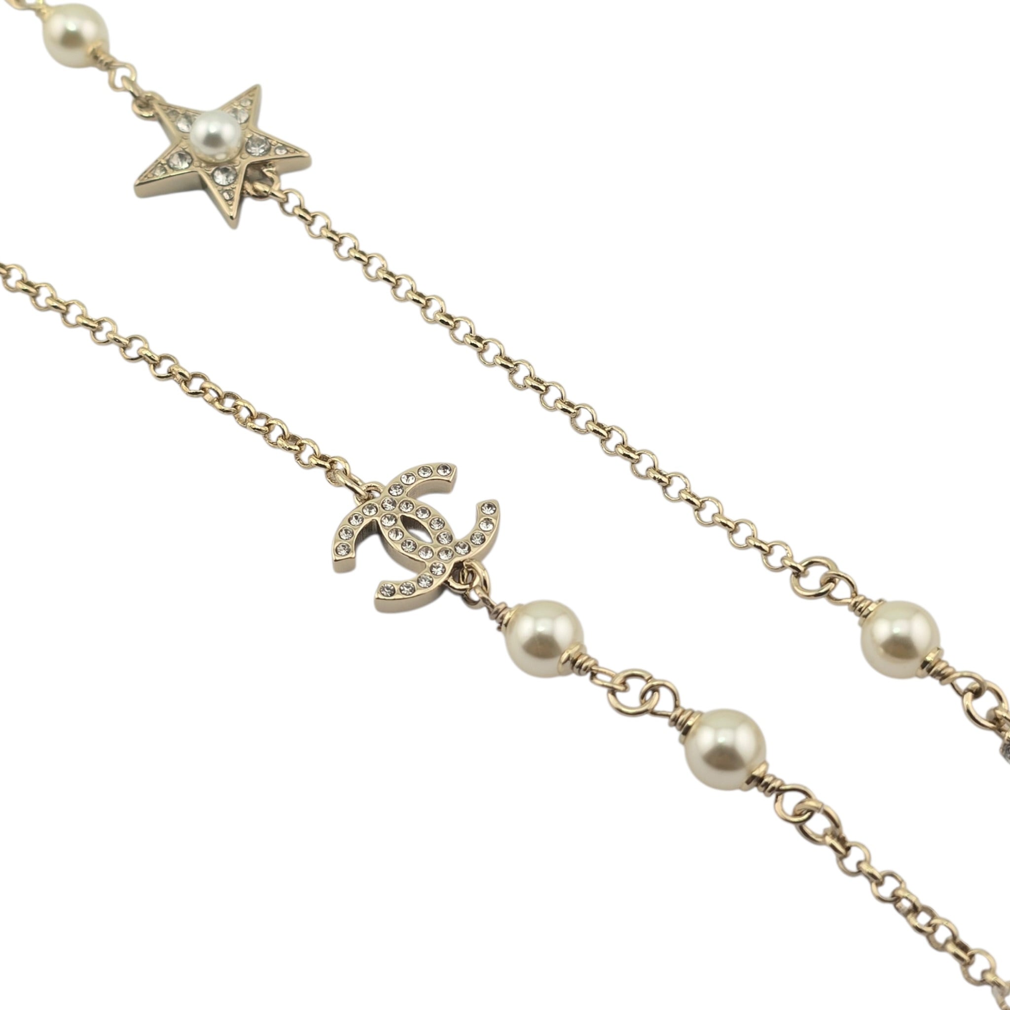 Chanel CC Star Long Necklace 2025 CHANEL
