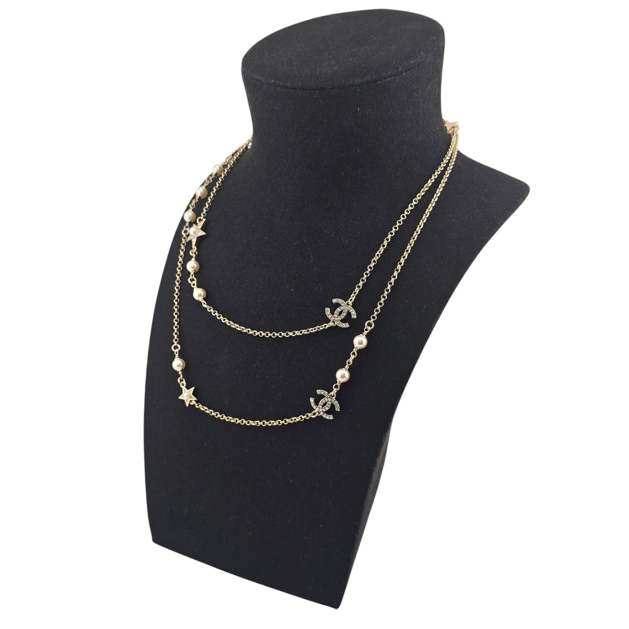Chanel CC Star Long Necklace 2025 CHANEL