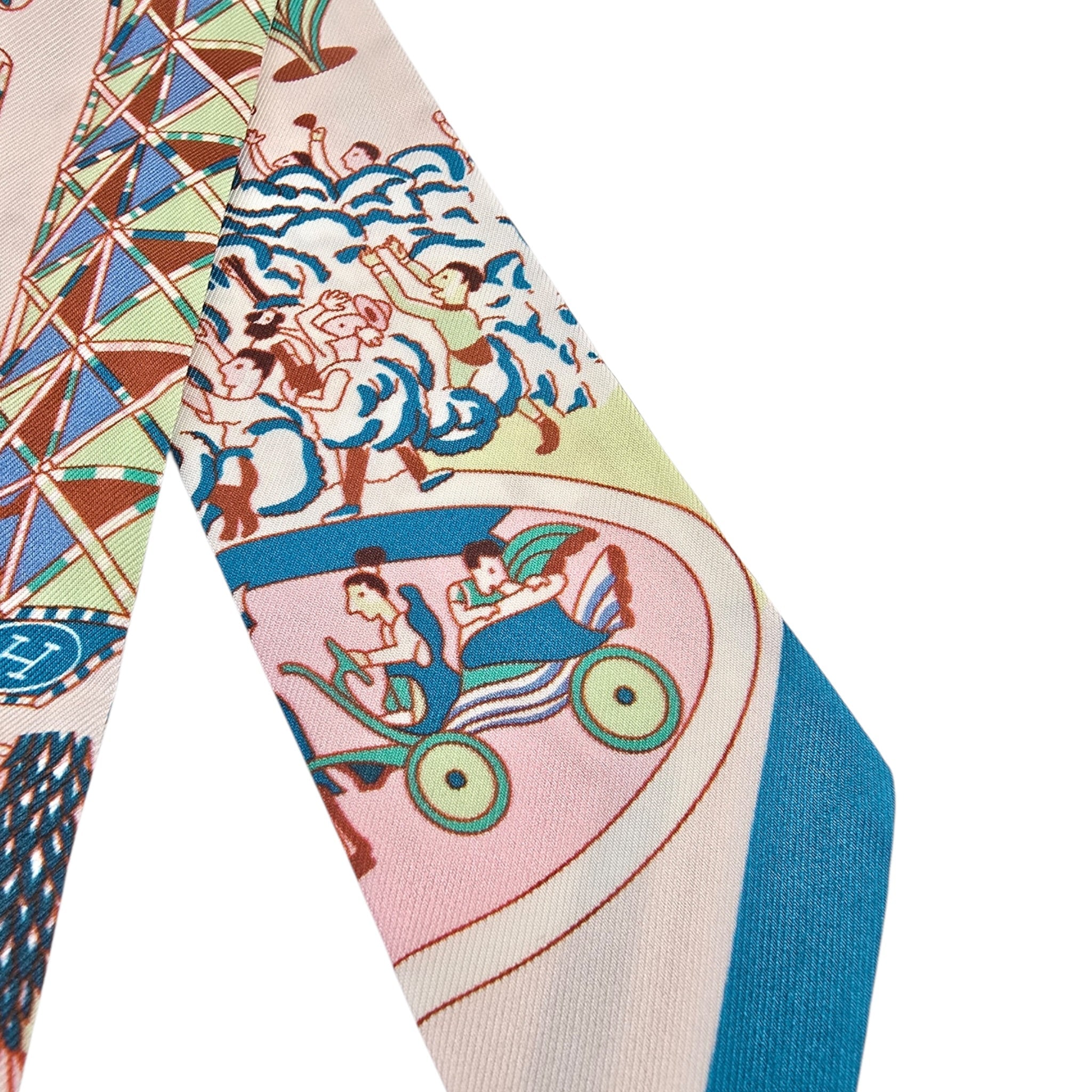 Hermes Silk Twilly Exposition Universelle HERMES