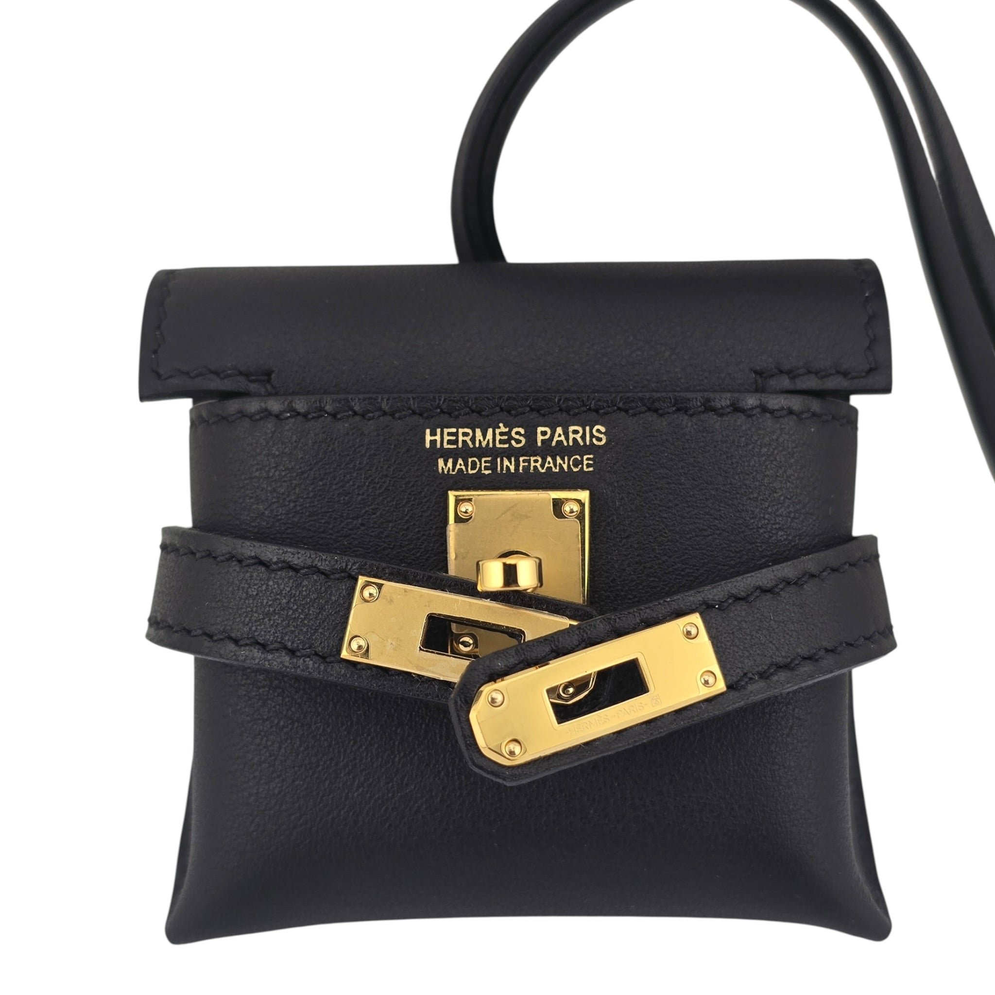 Hermès Kellyfestival Bag Charm Black CHANEL