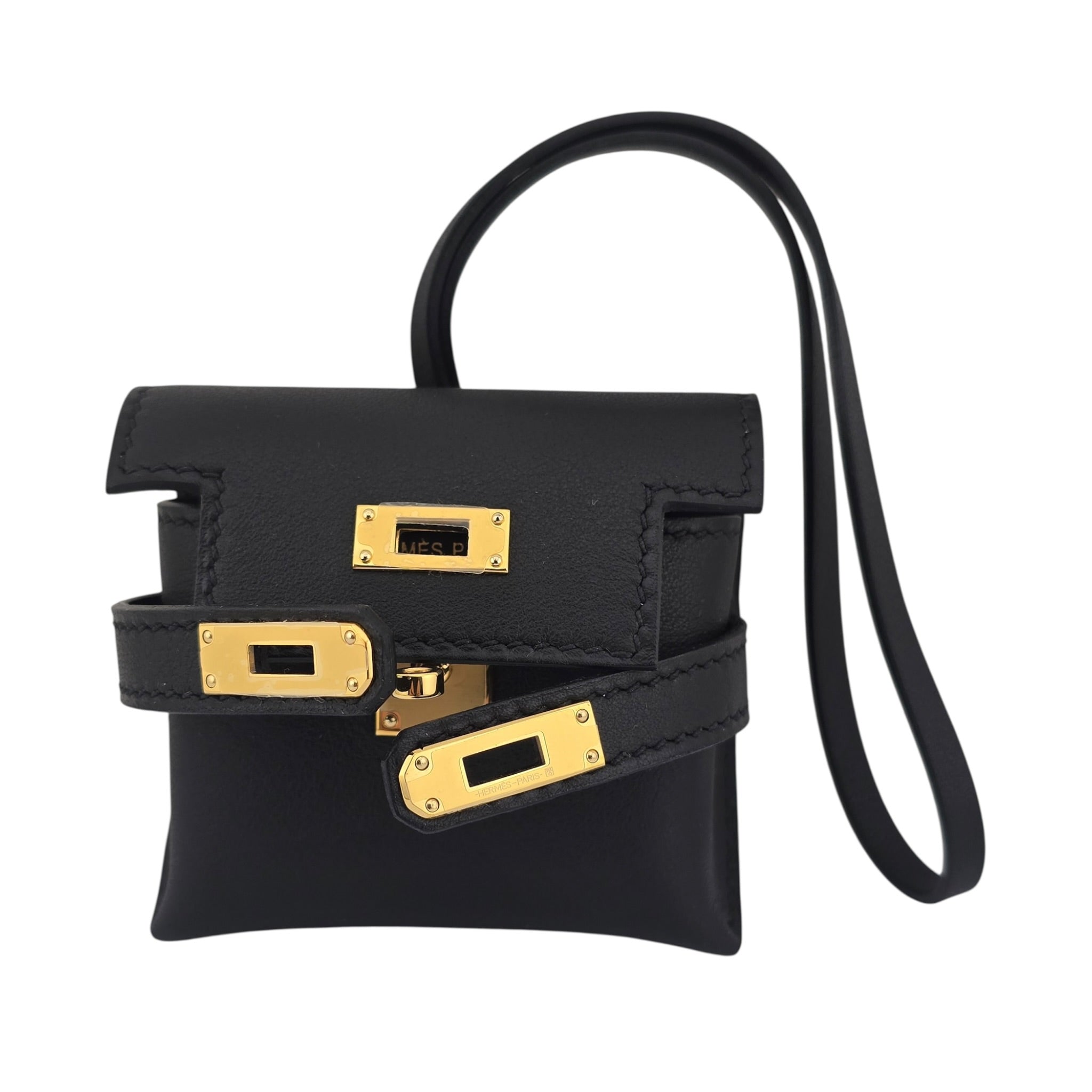 Hermès Kellyfestival Bag Charm Black CHANEL