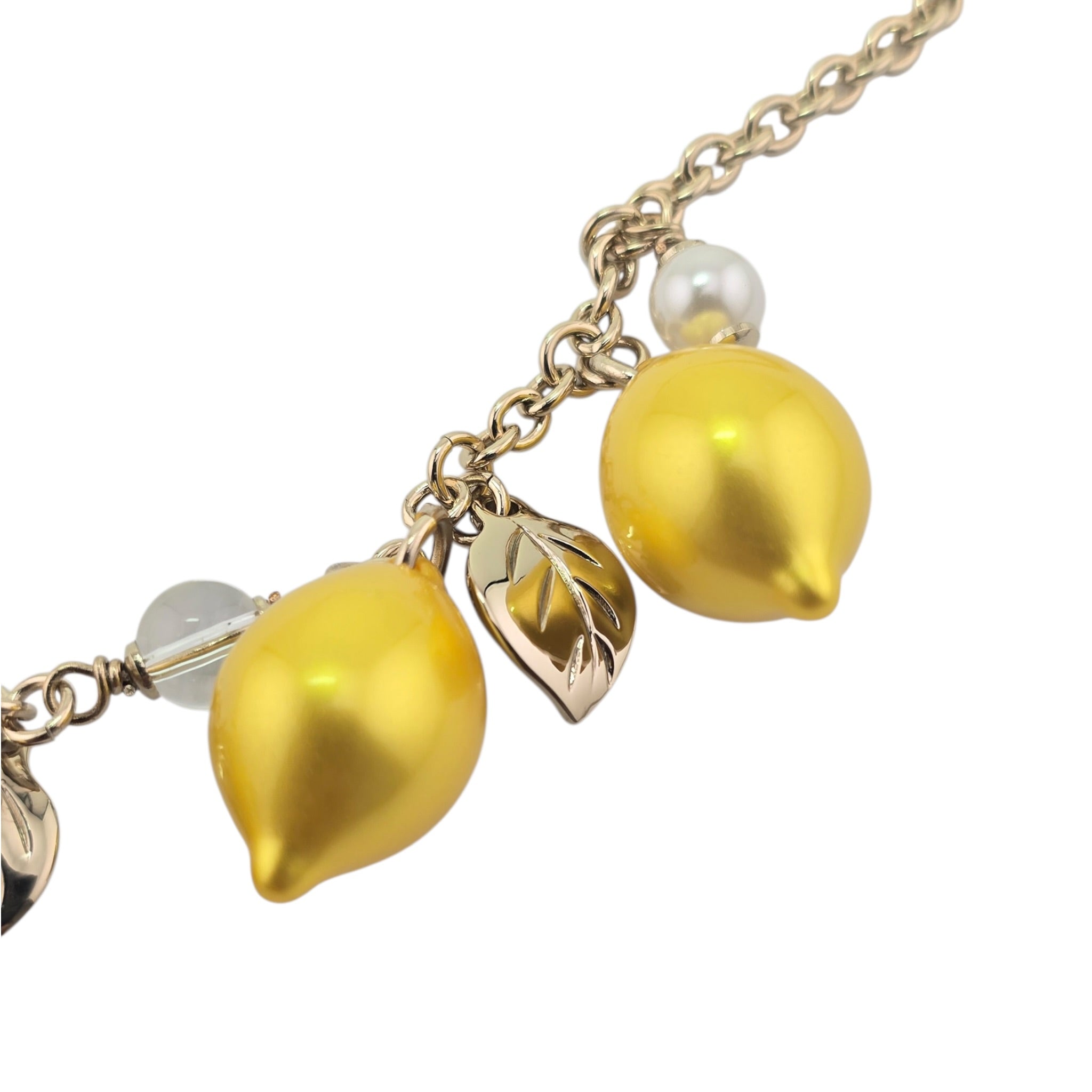 Chanel CC Lemon Pendant Necklace 2026 CHANEL