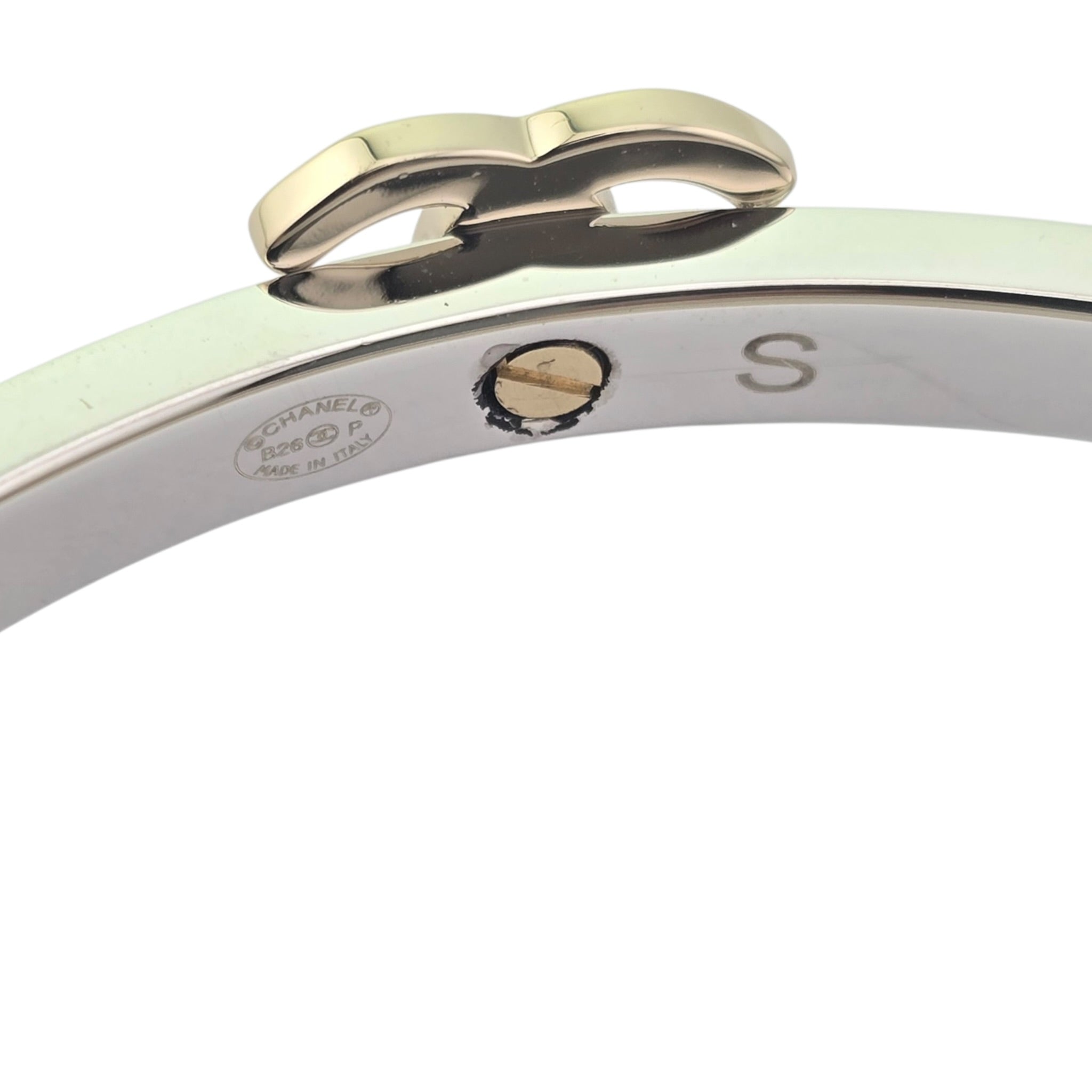 Chanel CC Cuff Bangle Gold Set S 2026 CHANEL