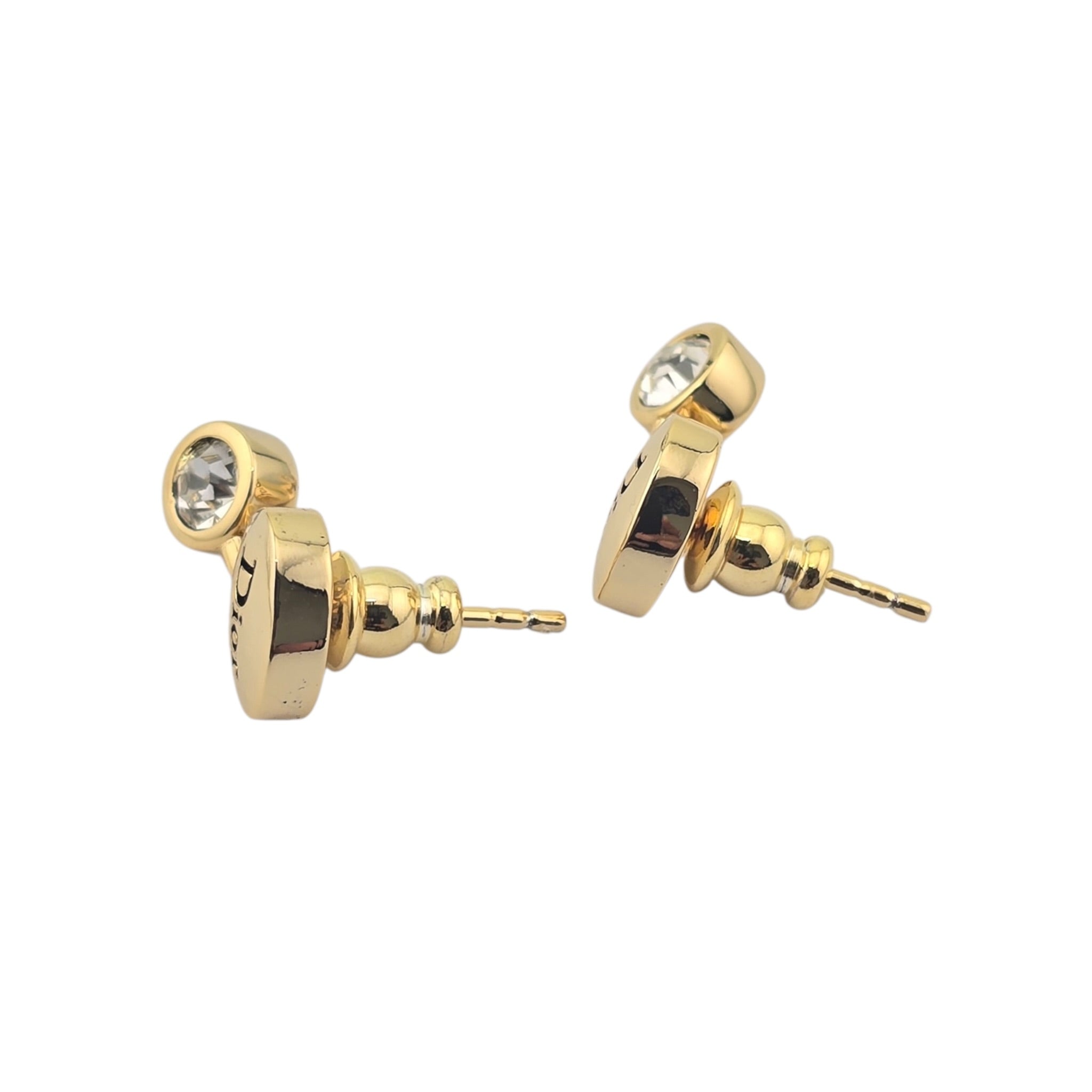 Christian Dior Core Gold Earrings DIOR