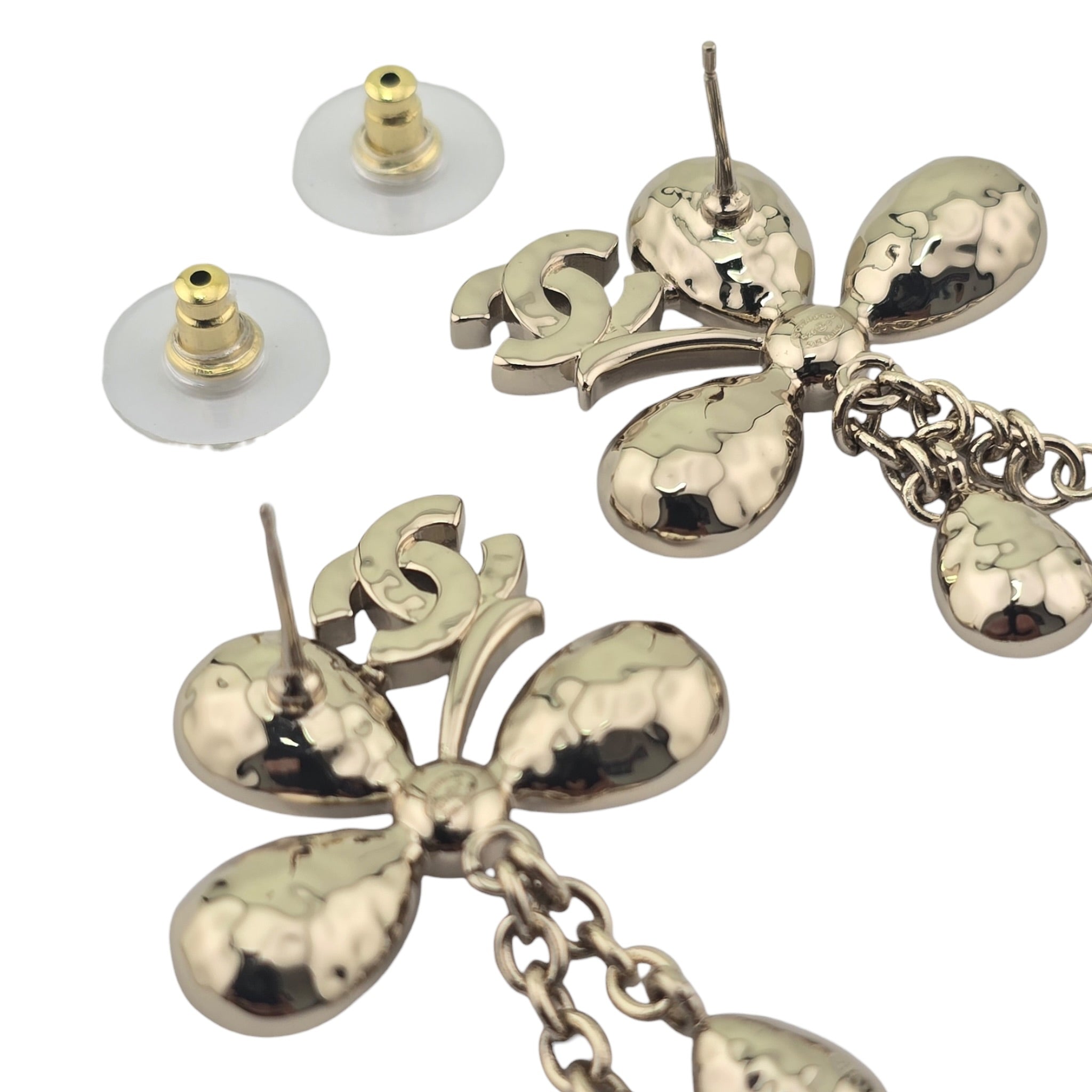 Chanel CC SS26 Crystal Drop Earrings 2026 CHANEL