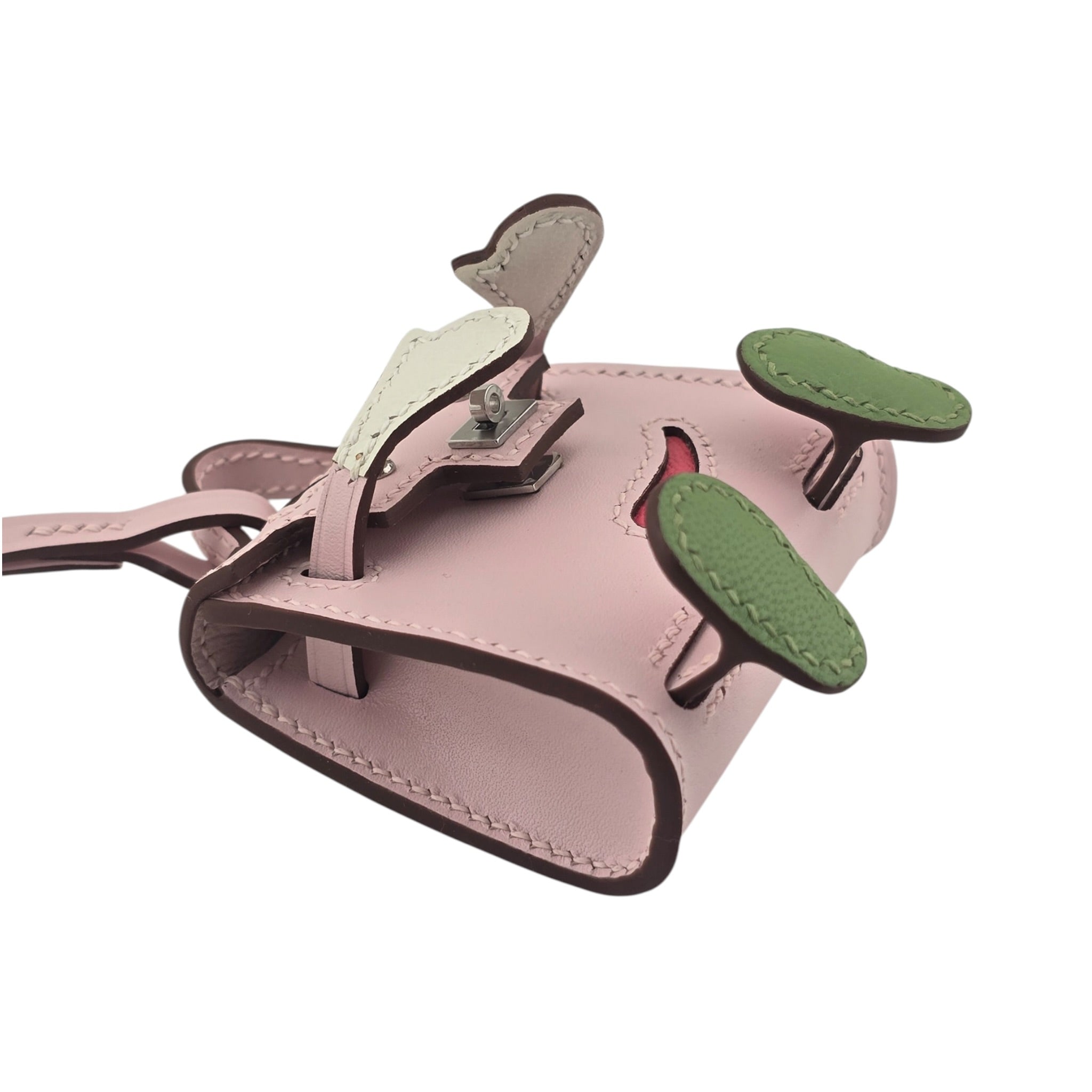 Hermès Quelle Idole Kelly Doll Bag Charm Glycine HERMES