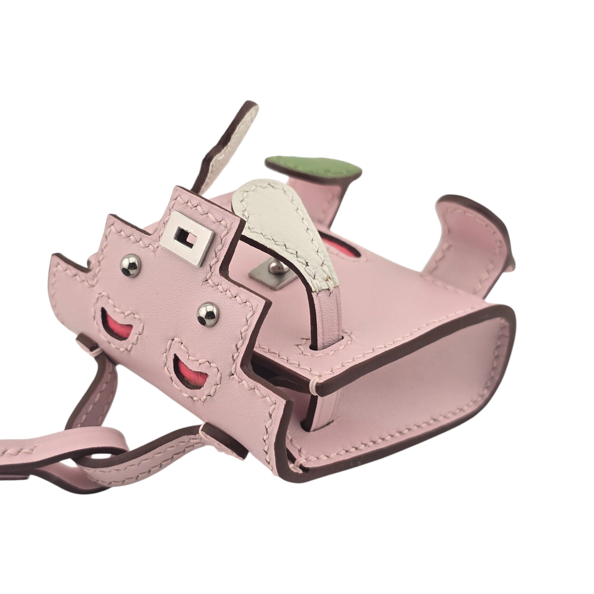 Hermès Quelle Idole Kelly Doll Bag Charm Glycine HERMES