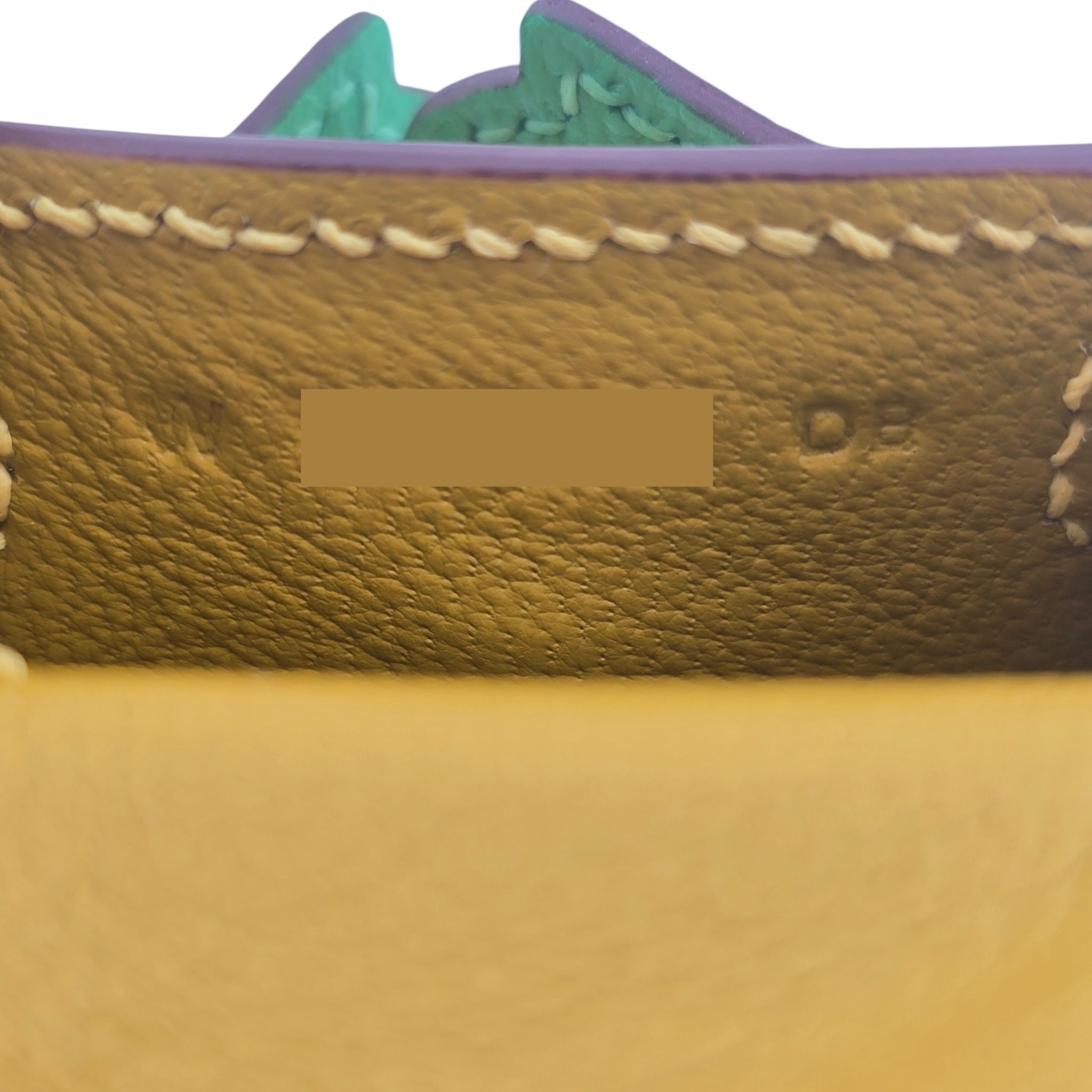 Hermès Quelle Idole Kelly Doll Bag Charm Foin HERMES