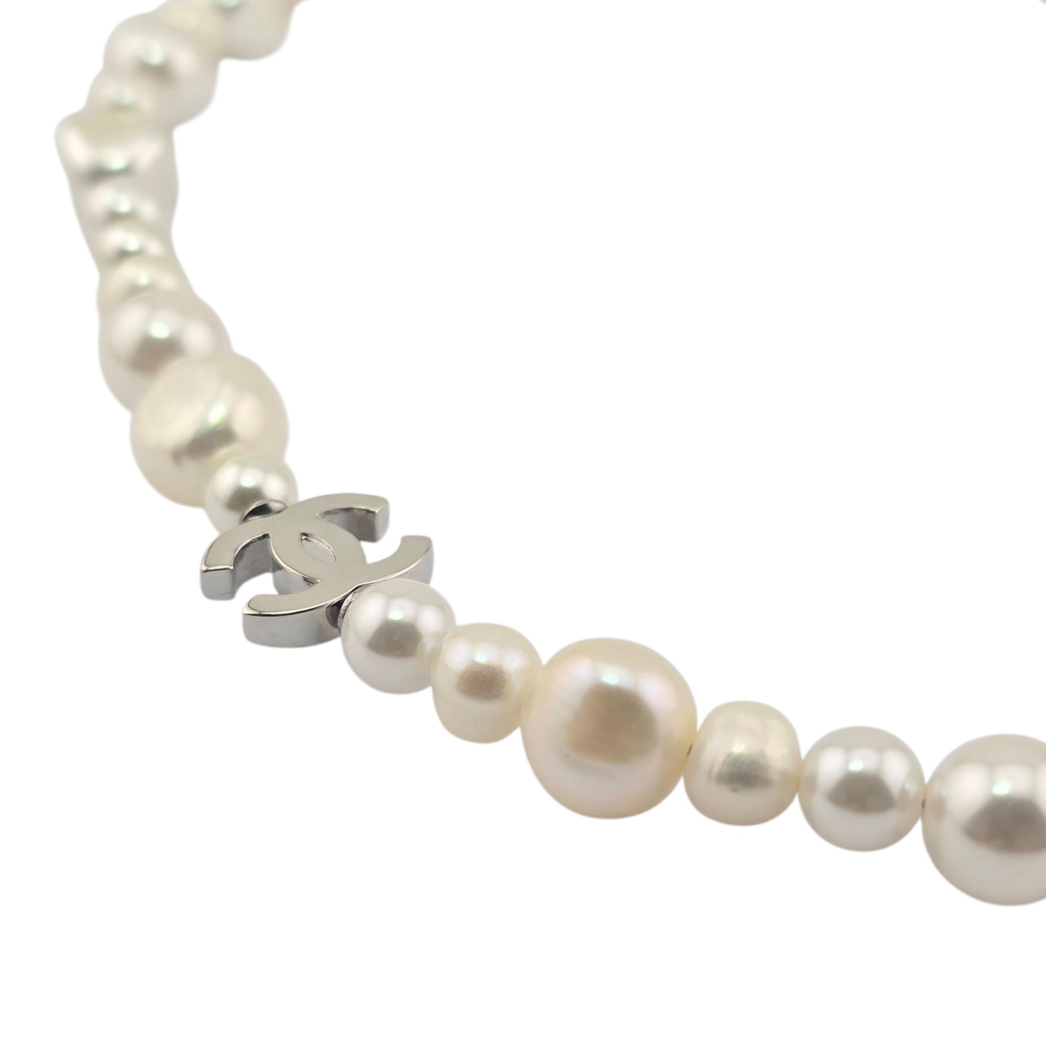 Chanel CC Faux Pearl Necklace 2026 CHANEL
