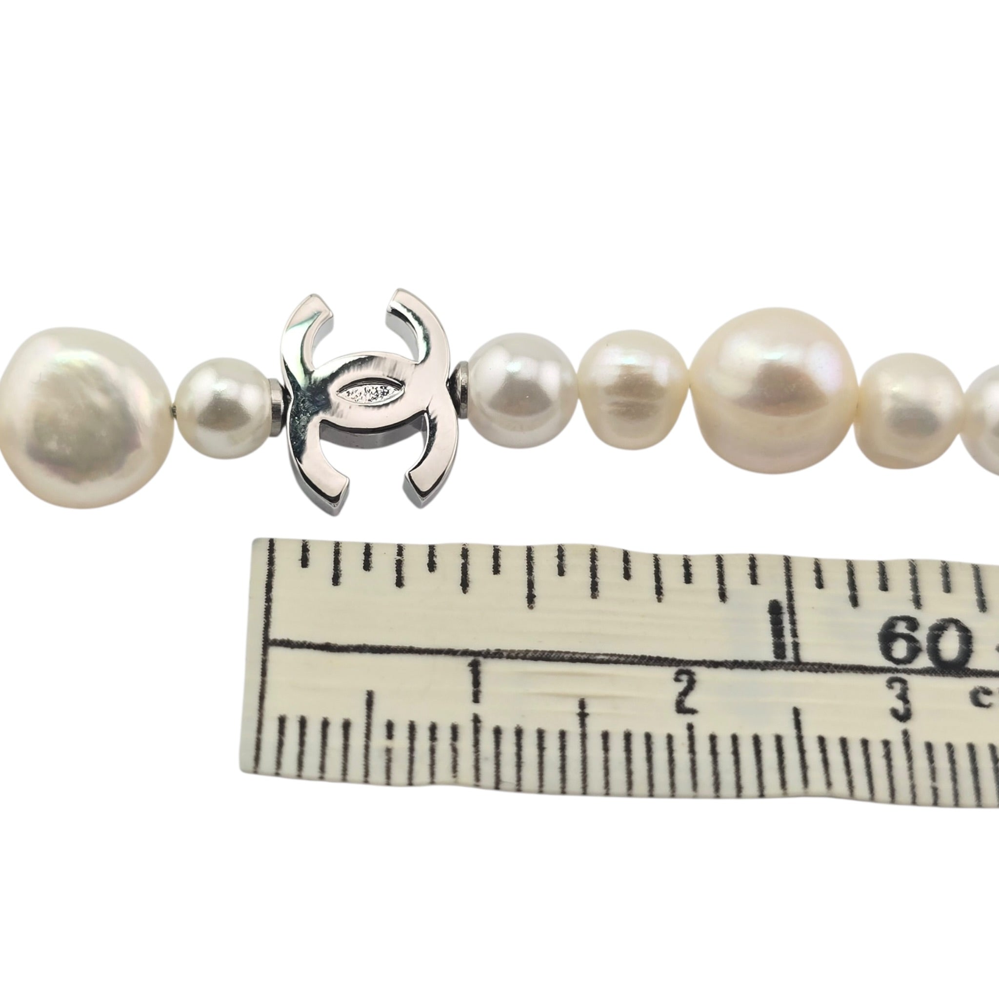Chanel CC Faux Pearl Necklace 2026 CHANEL