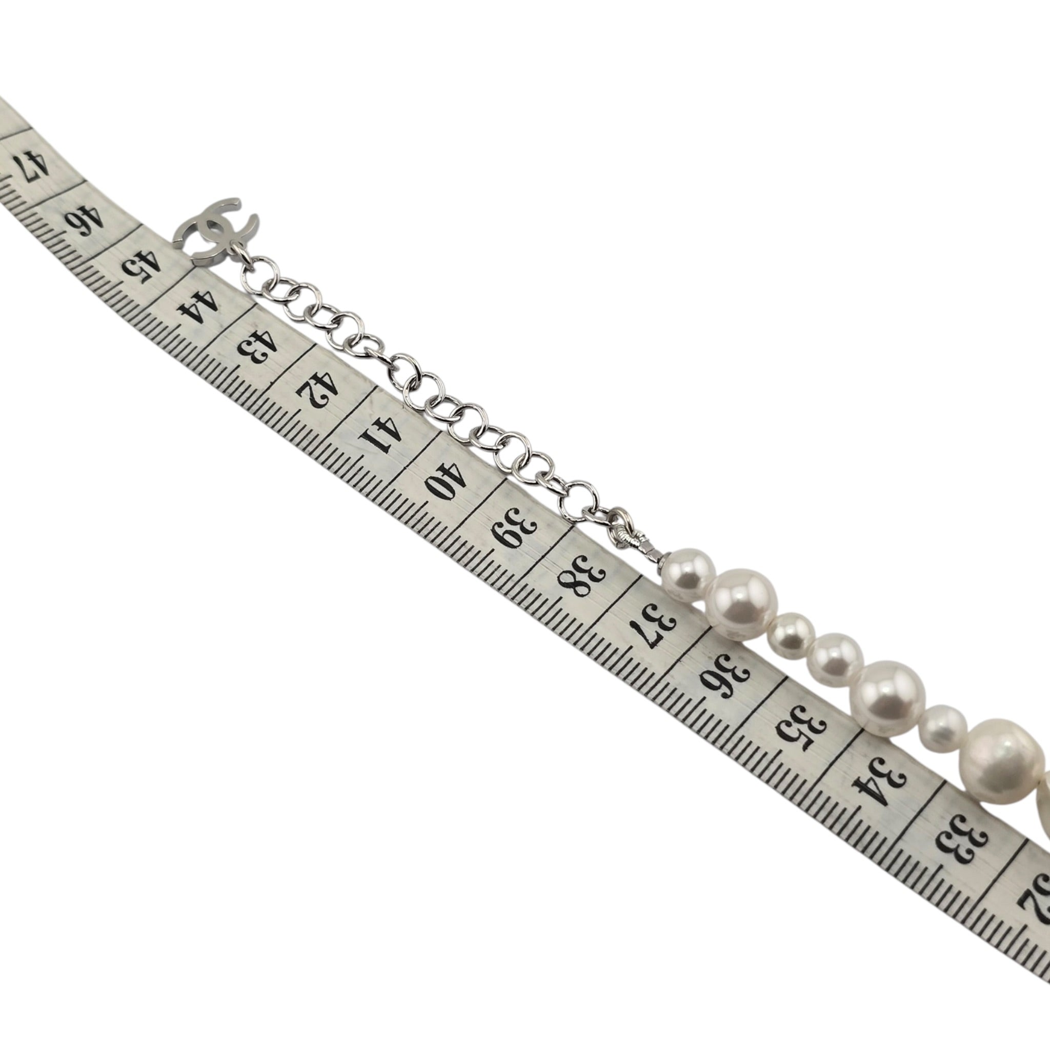 Chanel CC Faux Pearl Necklace 2026 CHANEL