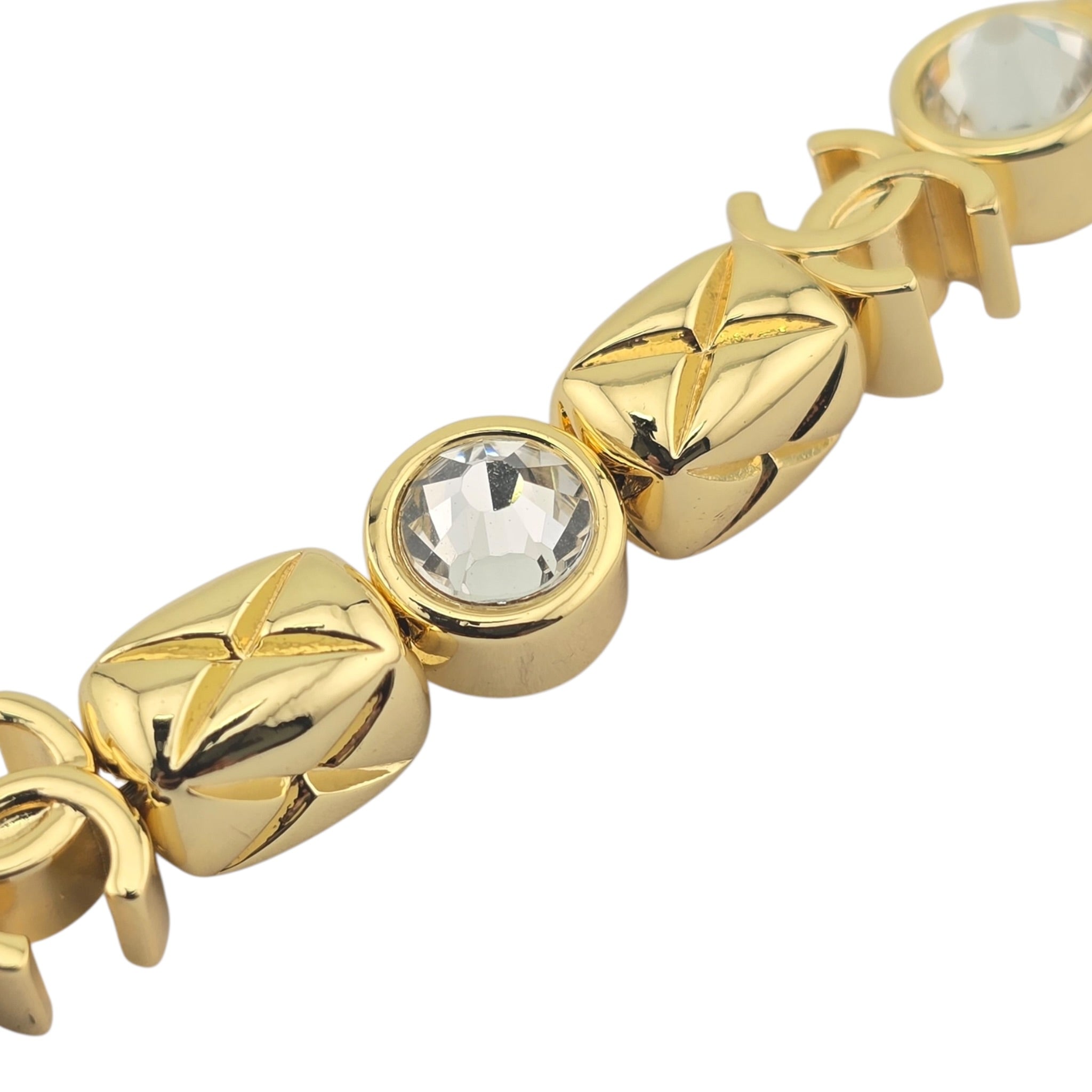 Chanel CC Faux Pearl Gold Necklace 2026 CHANEL