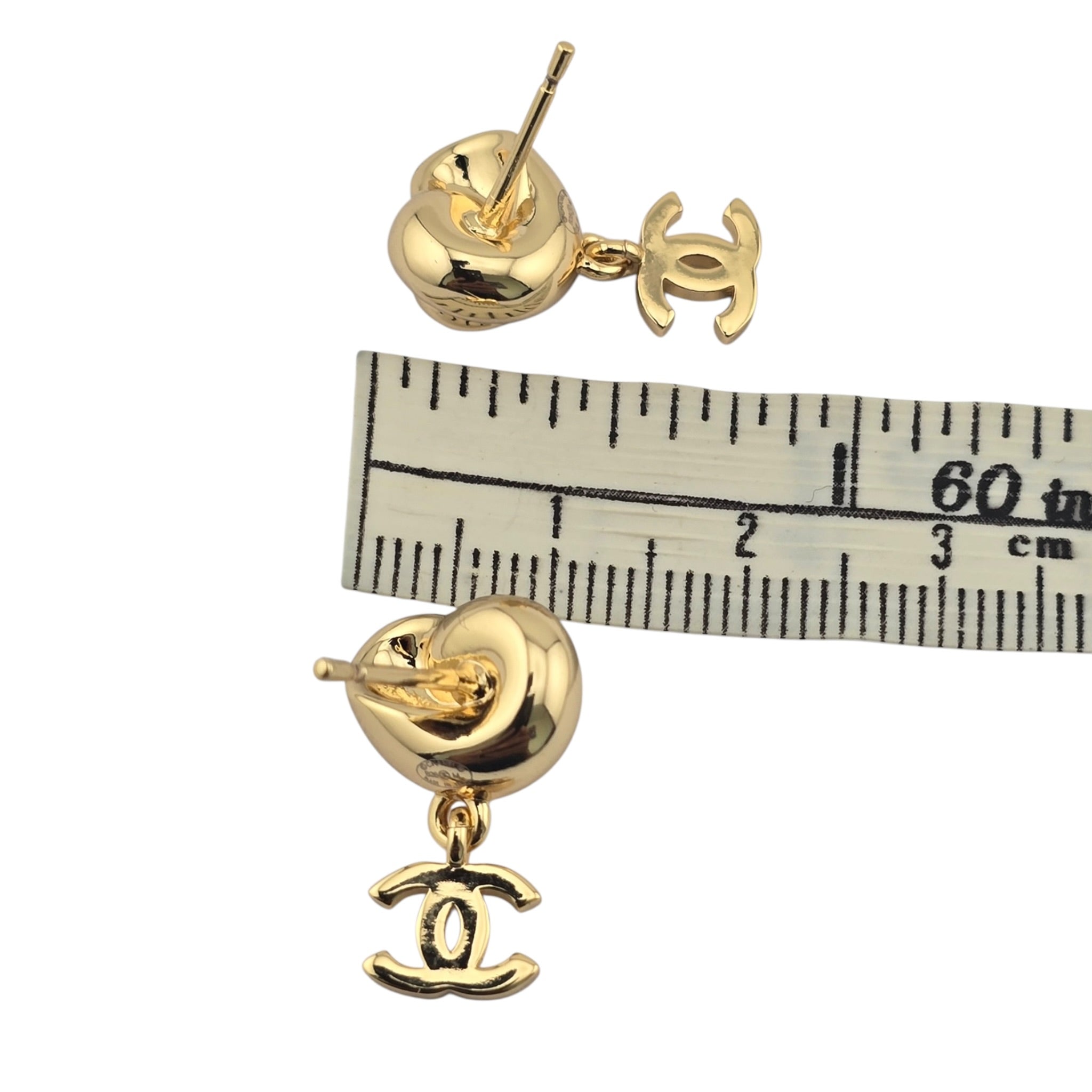 Chanel CC Coco Beach Gold Earrings 2026 CHANEL