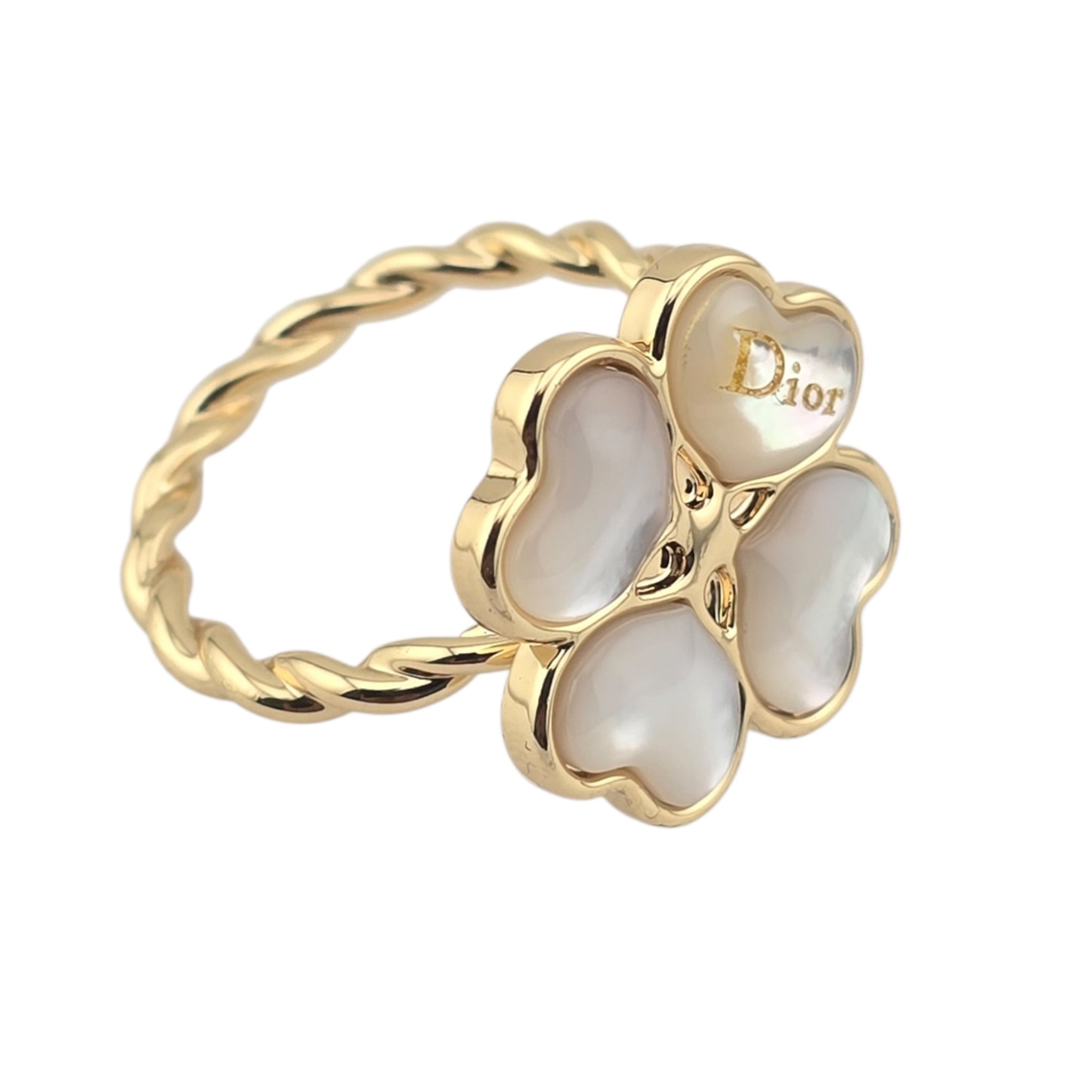 Christian Dior Sparkling Clover Ring DIOR