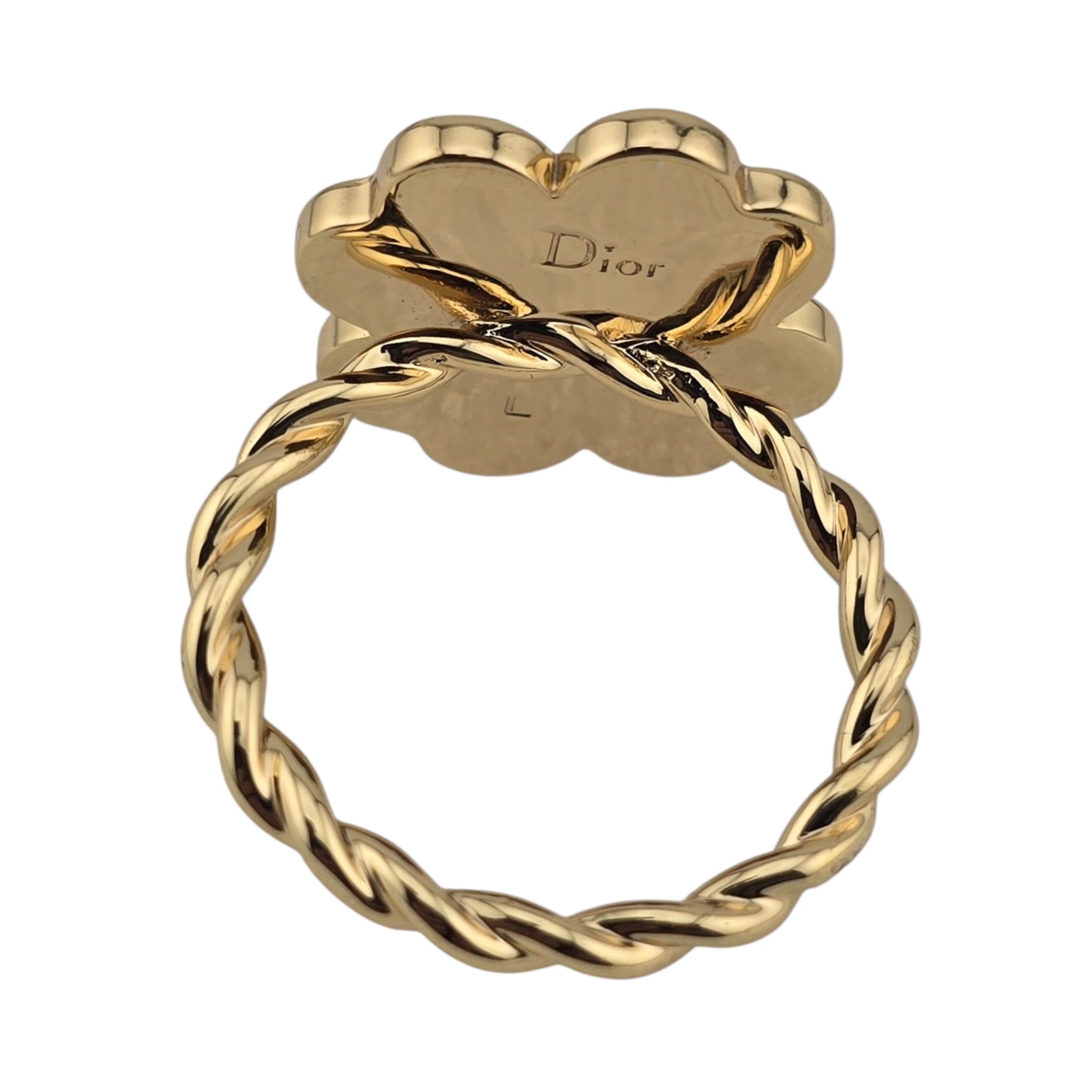 Christian Dior Sparkling Clover Ring DIOR