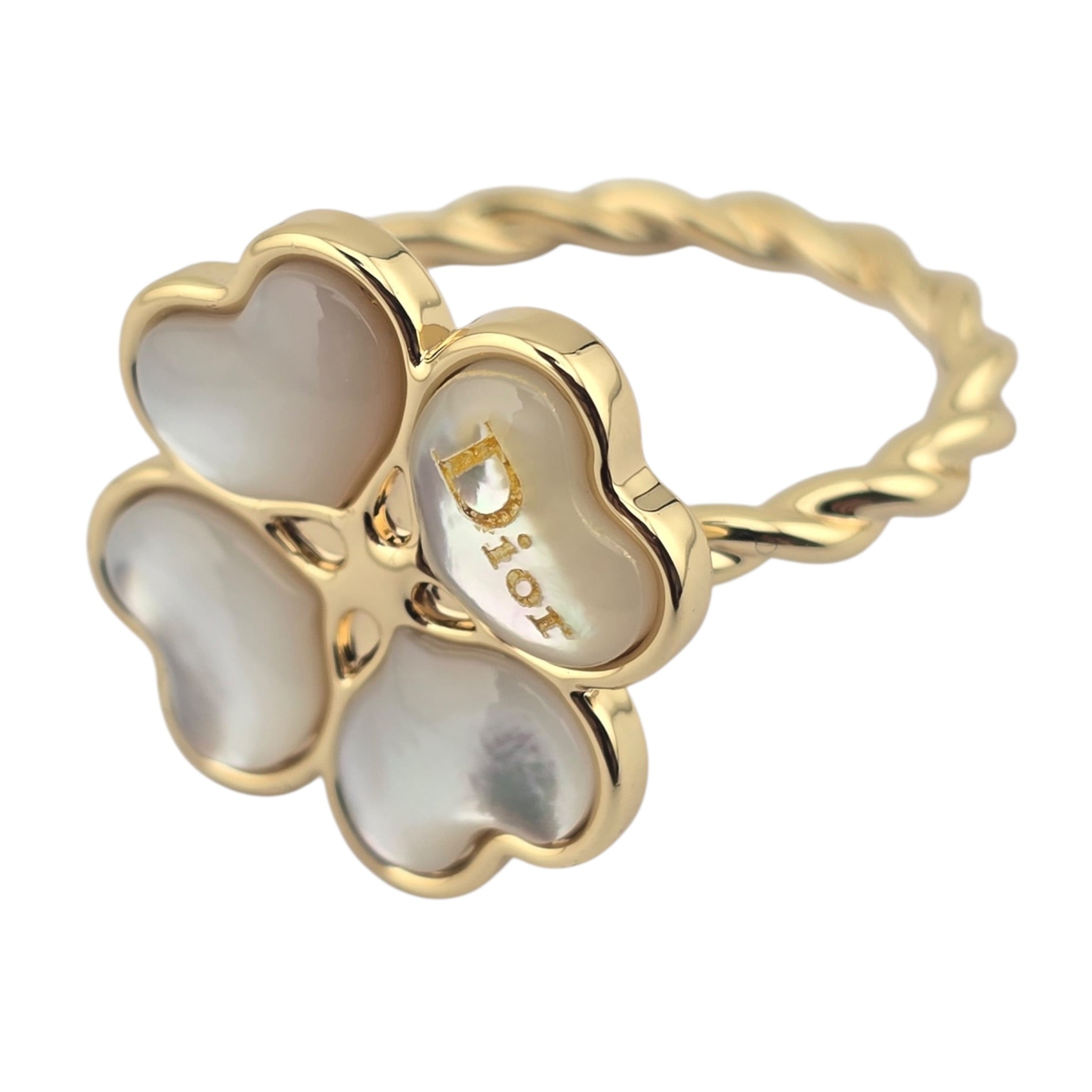 Christian Dior Sparkling Clover Ring DIOR